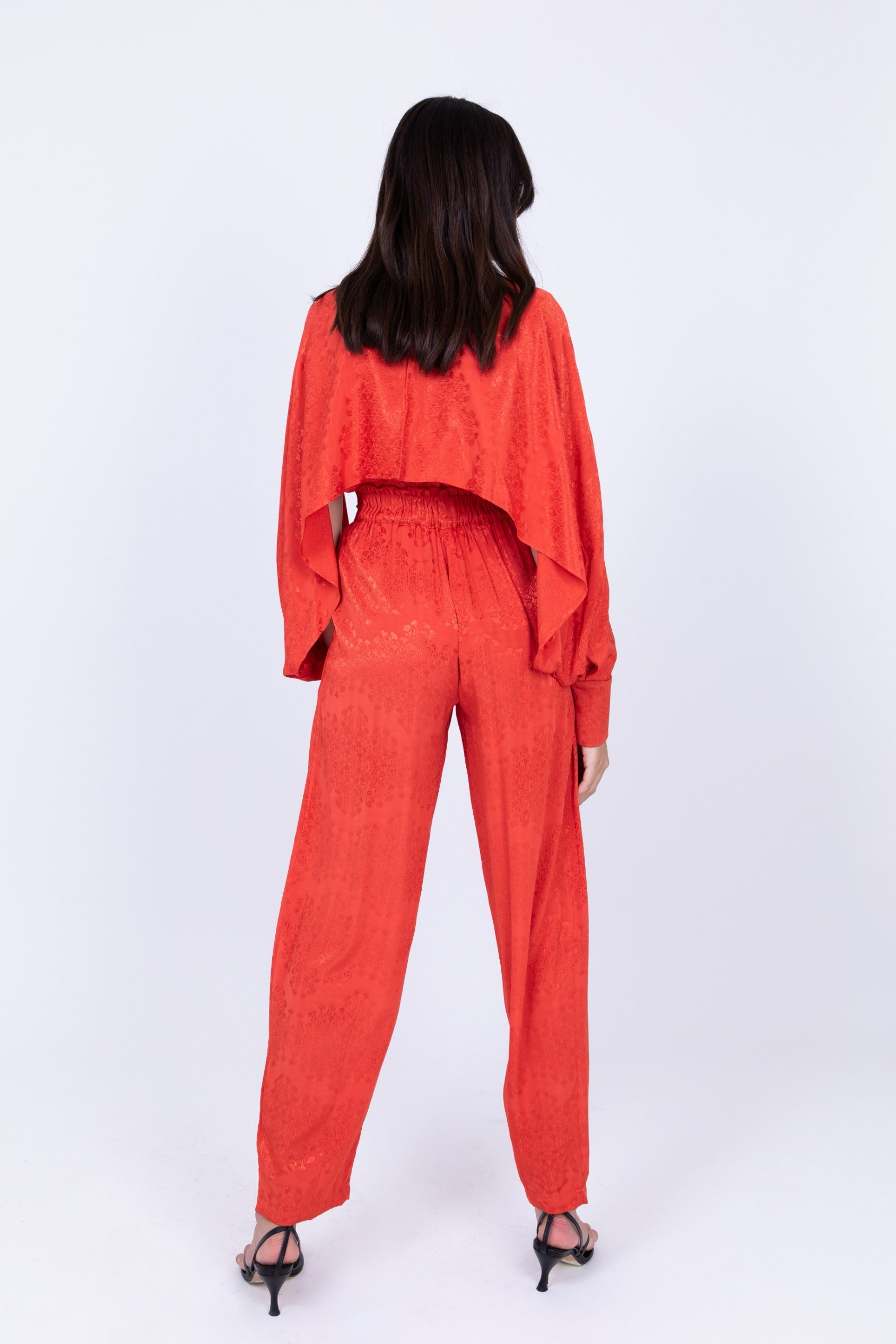 SABINA MUSAYEV - satin_viscose_with_floral_stripes_red_ss_21