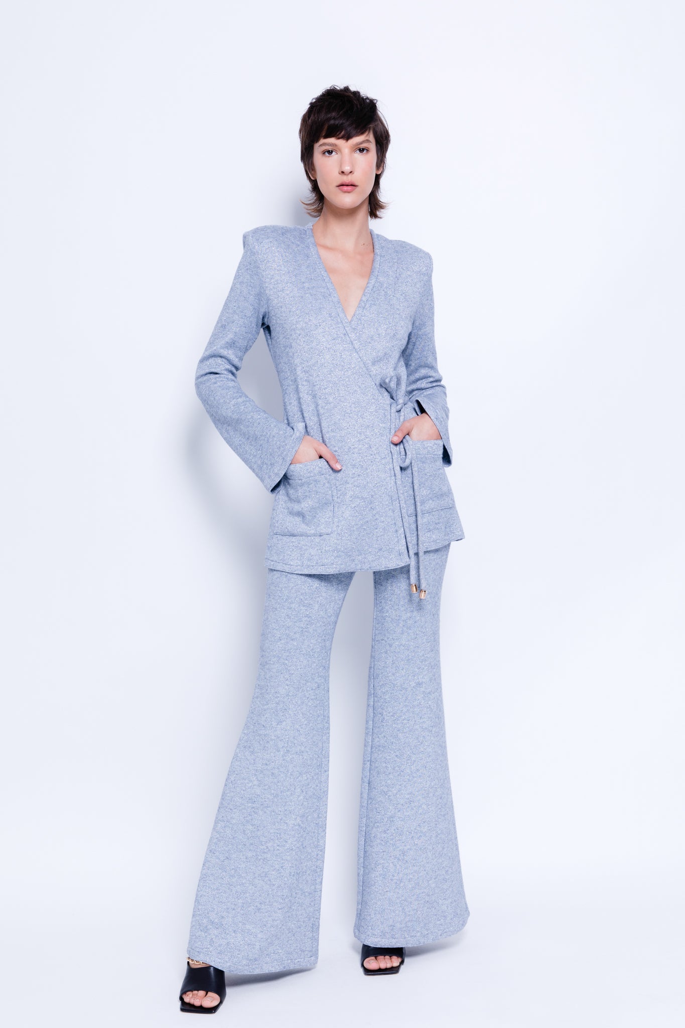 SABINA MUSAYEV - double_lurex_knit_light_blue