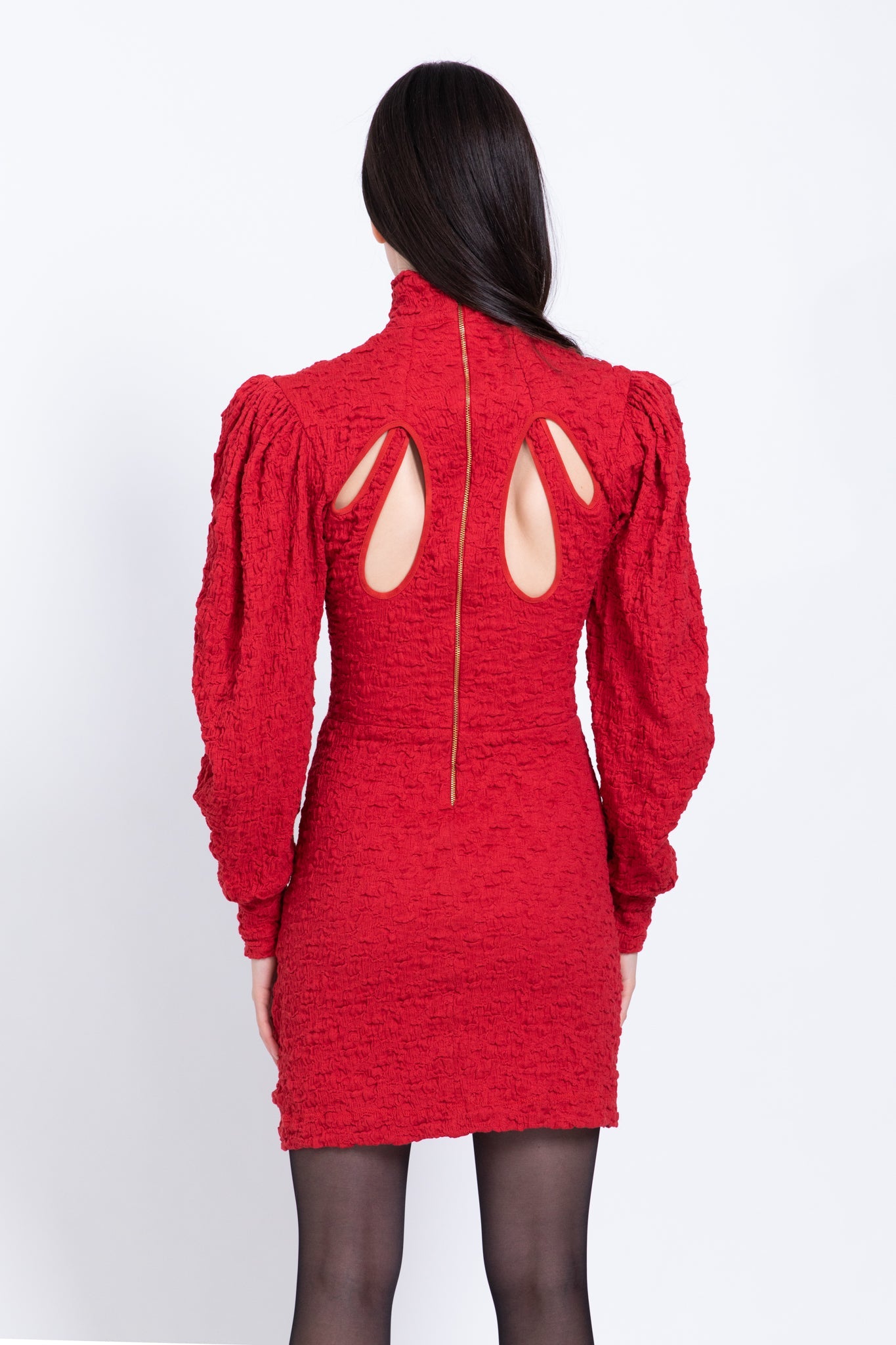 SABINA MUSAYEV - crinkled_knit_red_fw_22_23
