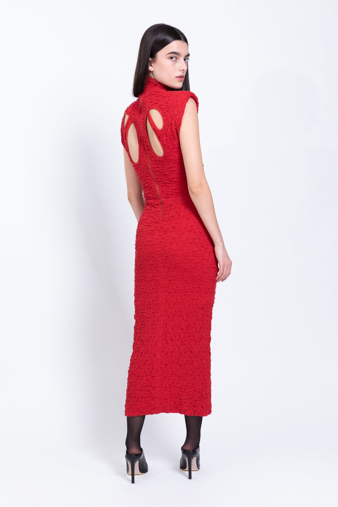 SABINA MUSAYEV - crinkled_knit_red_fw_22_23