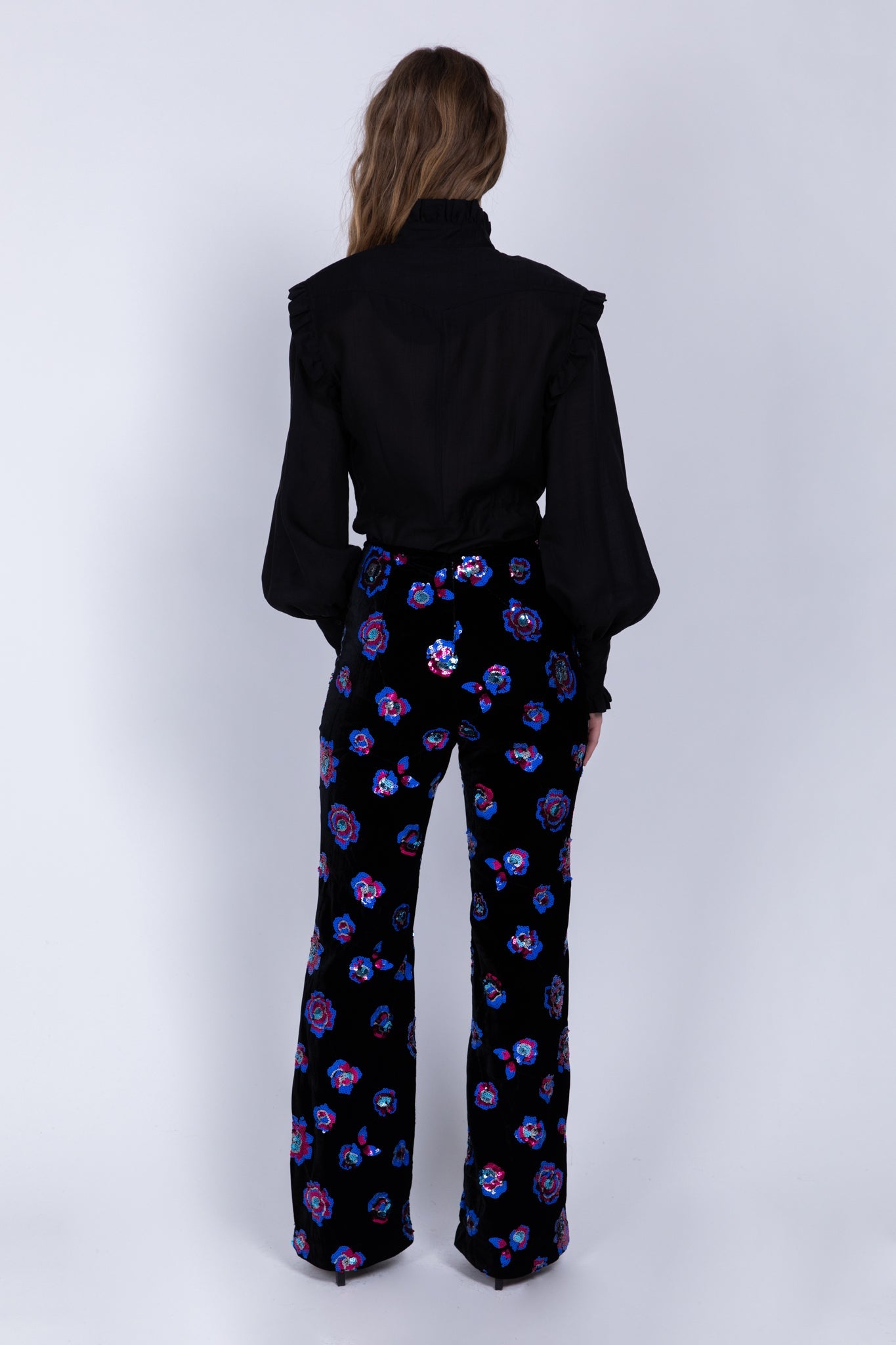 SABINA MUSAYEV - velvet_sequins_embroidery_black_fw_22_23