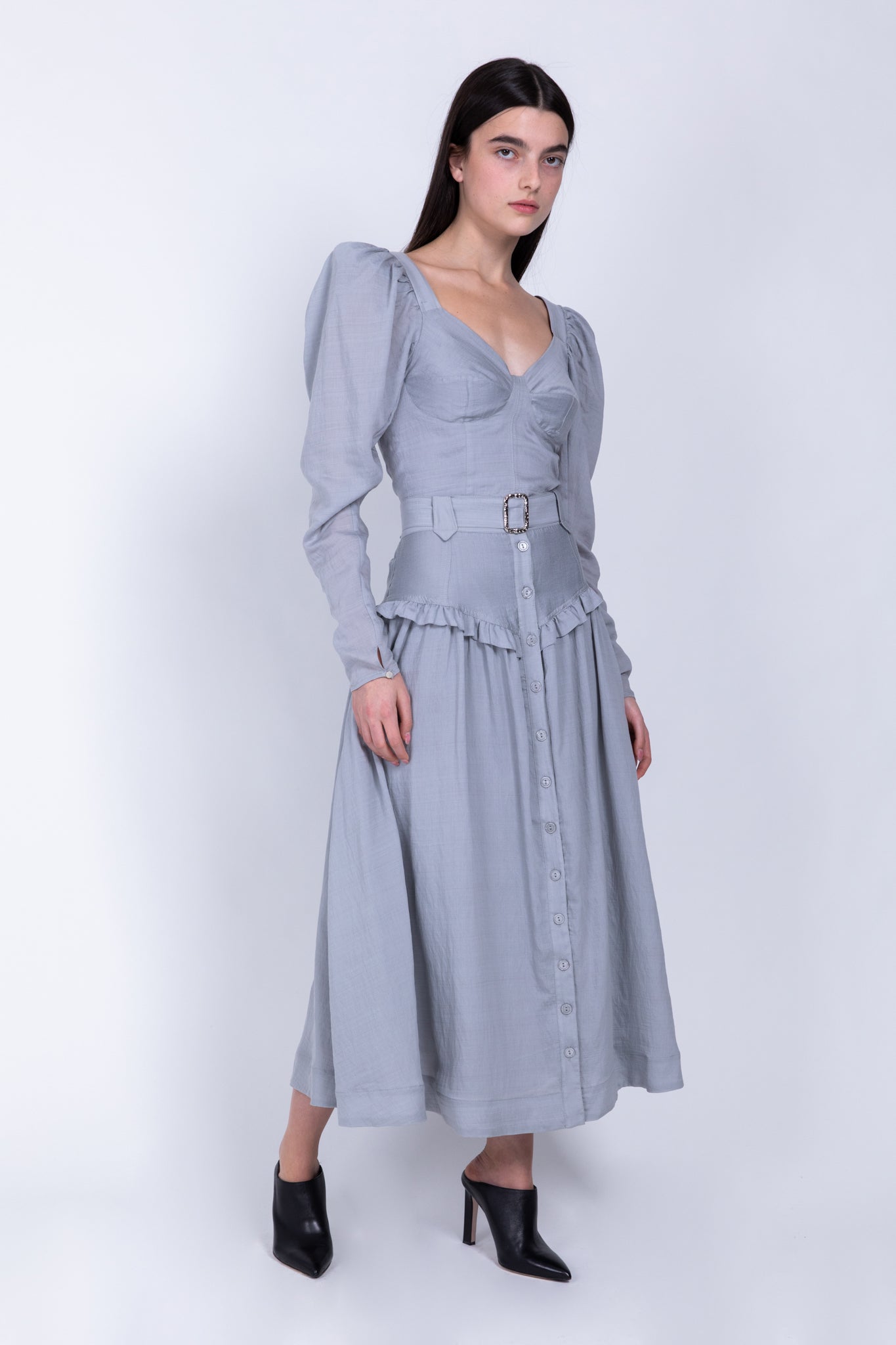 SABINA MUSAYEV - woven_viscose_blend_grey_fw_22_23