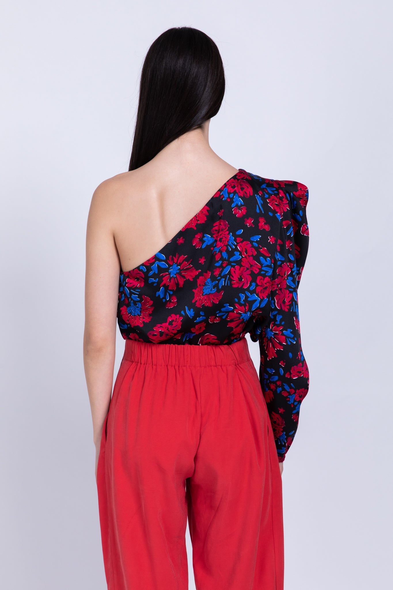 SABINA MUSAYEV - floral_print_on_satin_black_fw_22_23