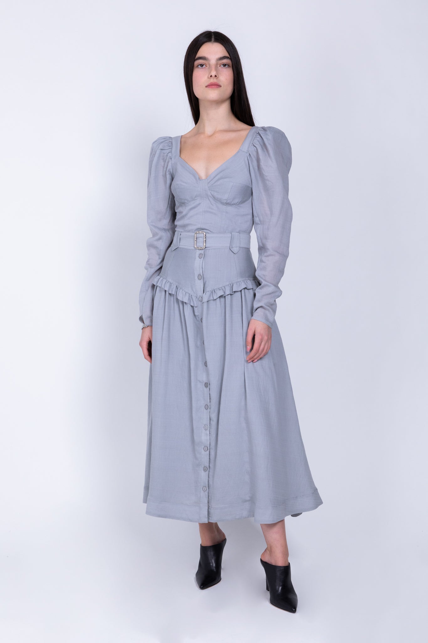 SABINA MUSAYEV - woven_viscose_blend_grey_fw_22_23