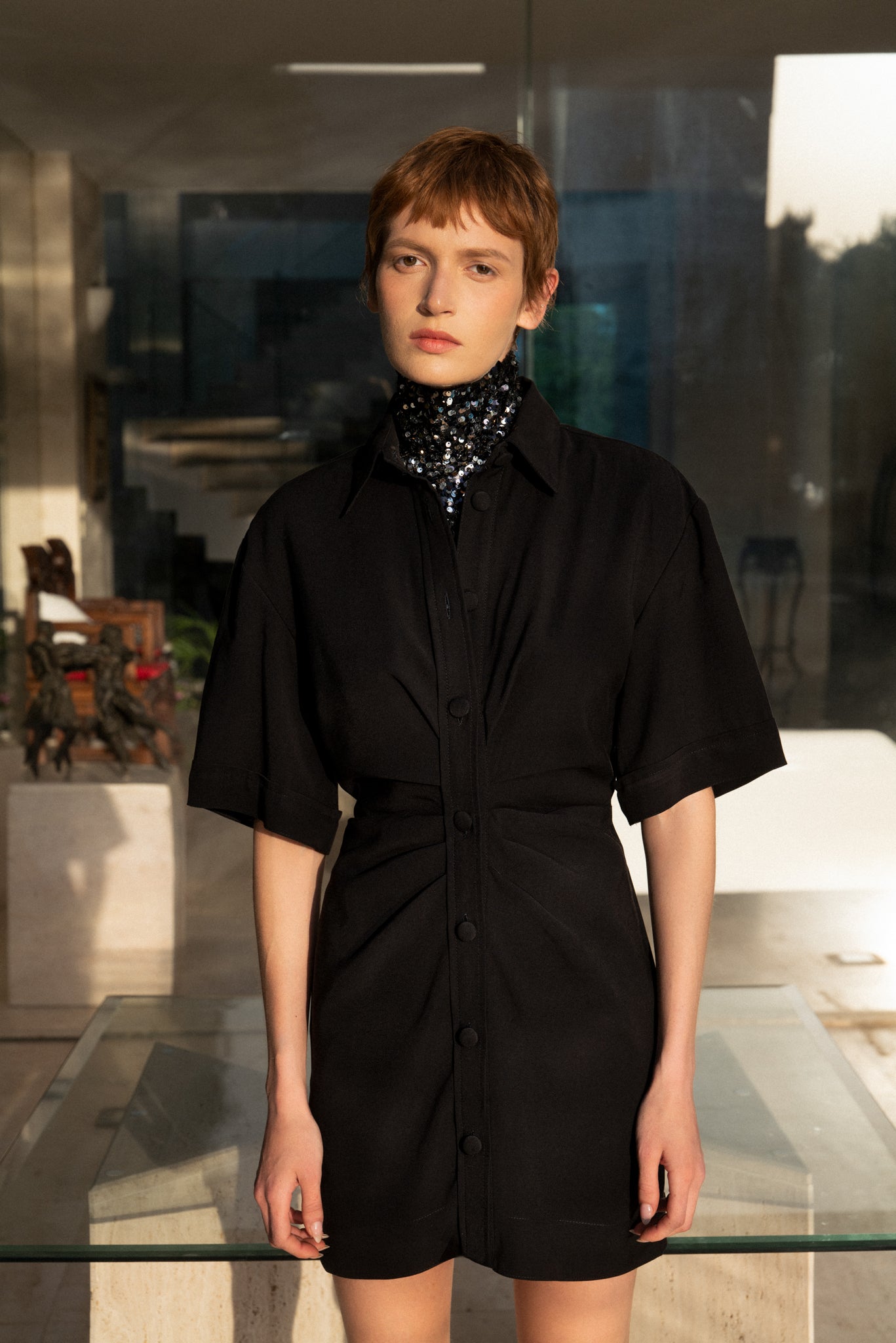 SABINA MUSAYEV - diagonal_viscose_blend_black_ss_22