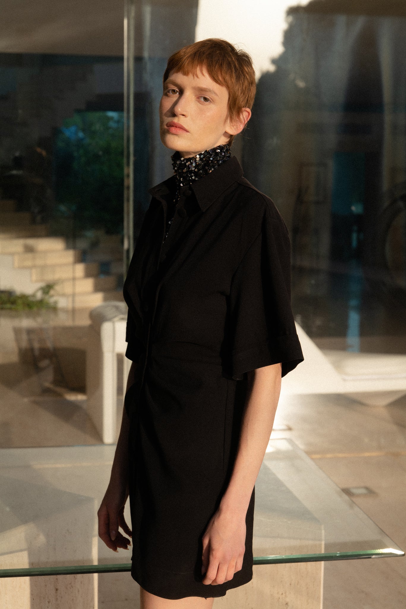 SABINA MUSAYEV - diagonal_viscose_blend_black_ss_22