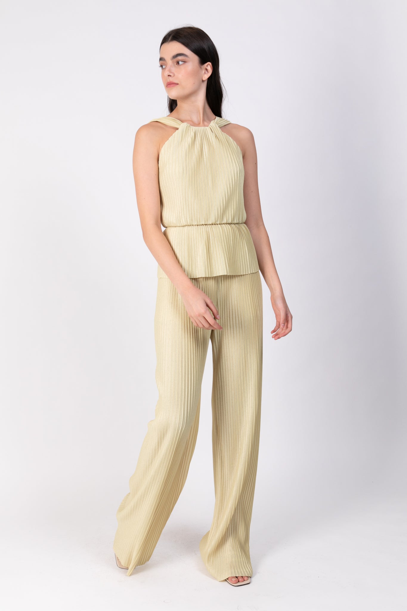 SABINA MUSAYEV - pleated_knit_raffia_ss_22