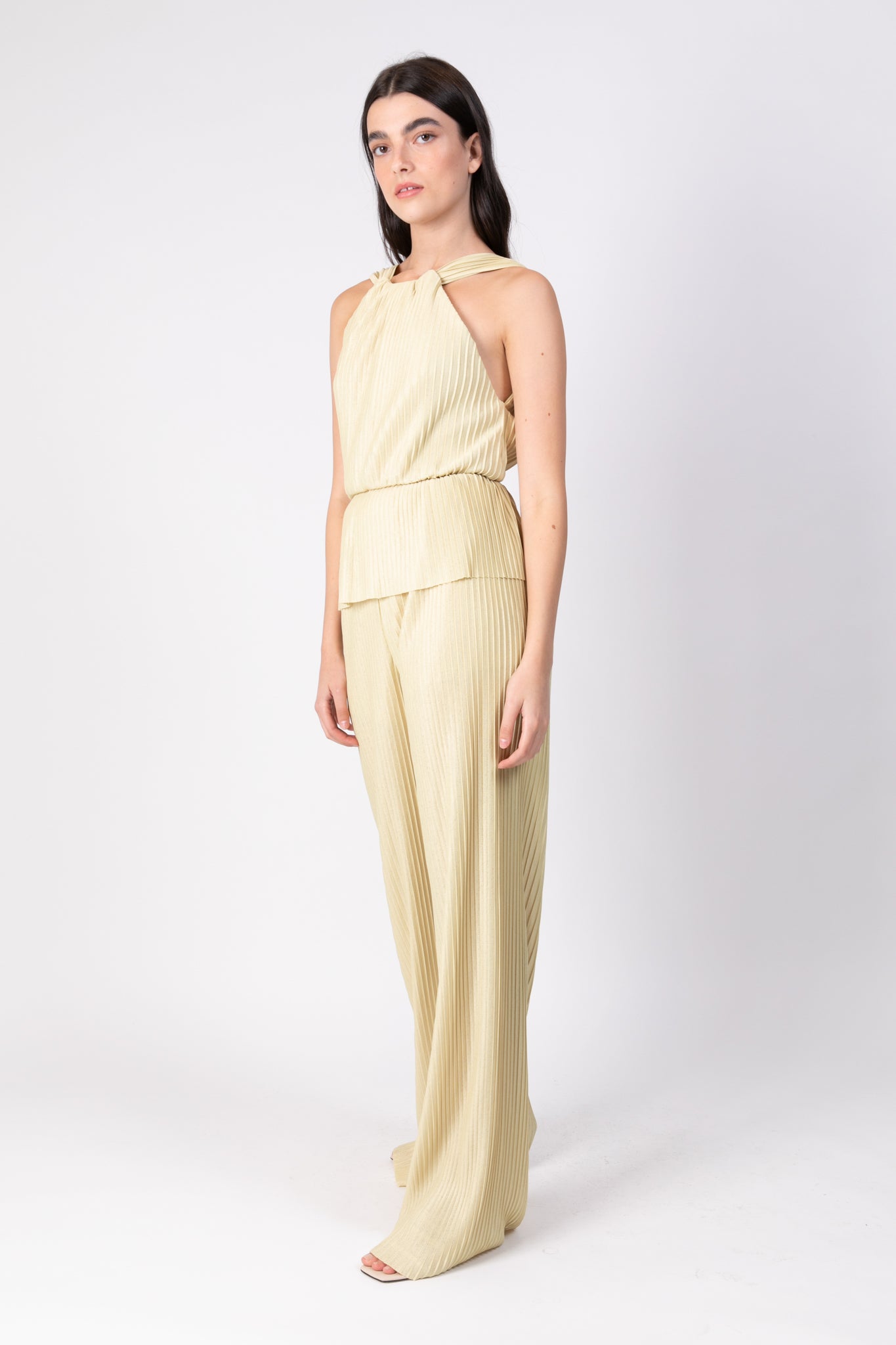 SABINA MUSAYEV - pleated_knit_raffia_ss_22