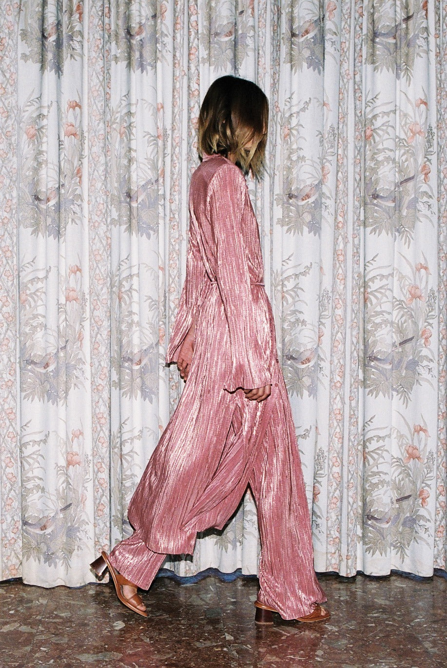 SABINA MUSAYEV - pleated_knit_w_foil_antique_rose_23_24