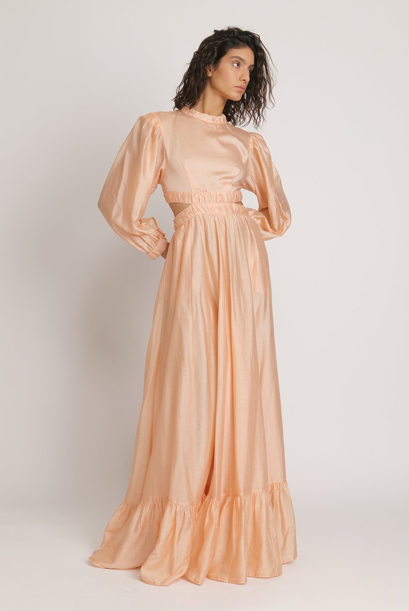 SABINA MUSAYEV - woven_viscose_blend_pearl_blush_fw_23_24