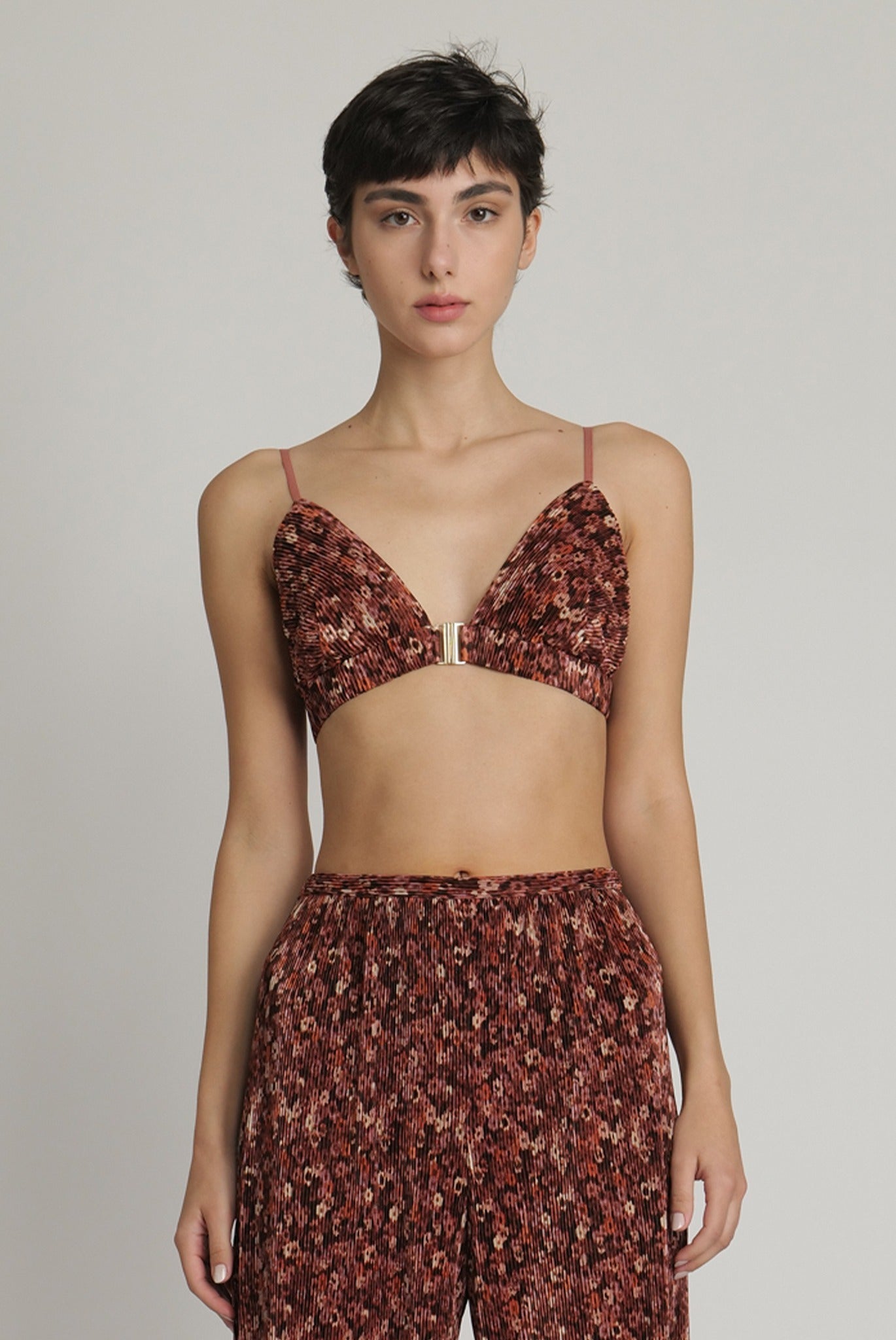 SABINA MUSAYEV - flora_pleated_knit_ruby_print_fw_23_34