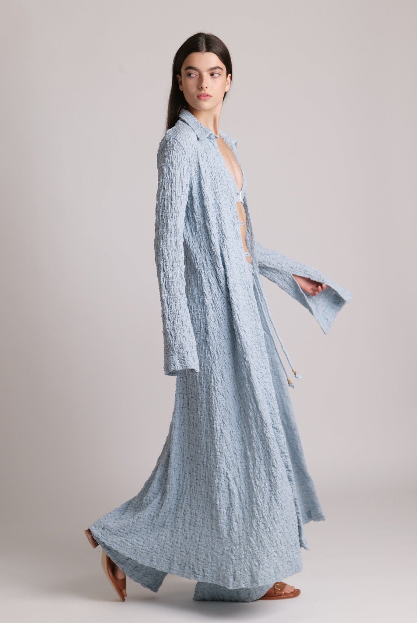SABINA MUSAYEV - crinkled_knit_sky_blue_23_24