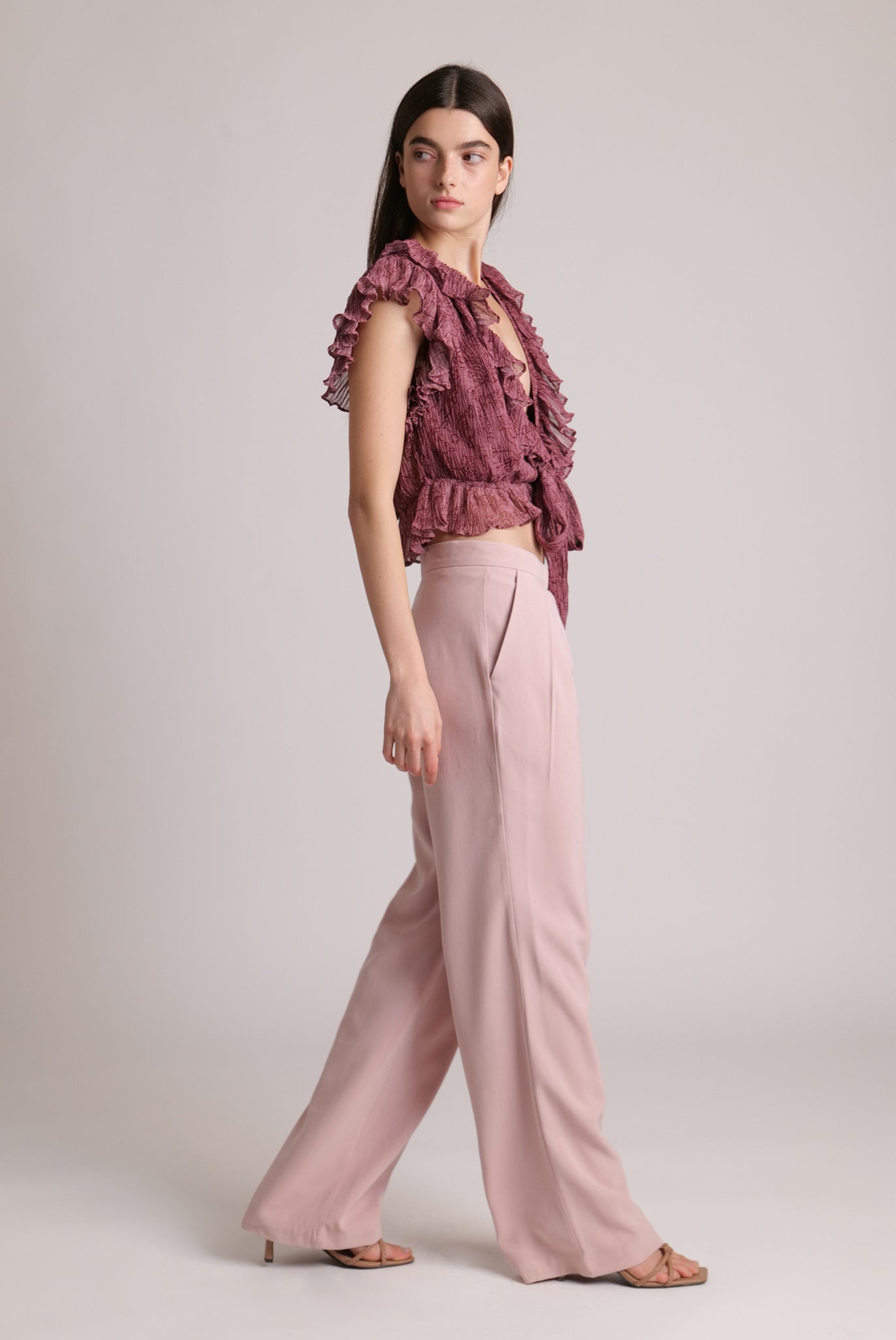 SABINA MUSAYEV - folk_pleated_chiffon_antique_rose_23_24