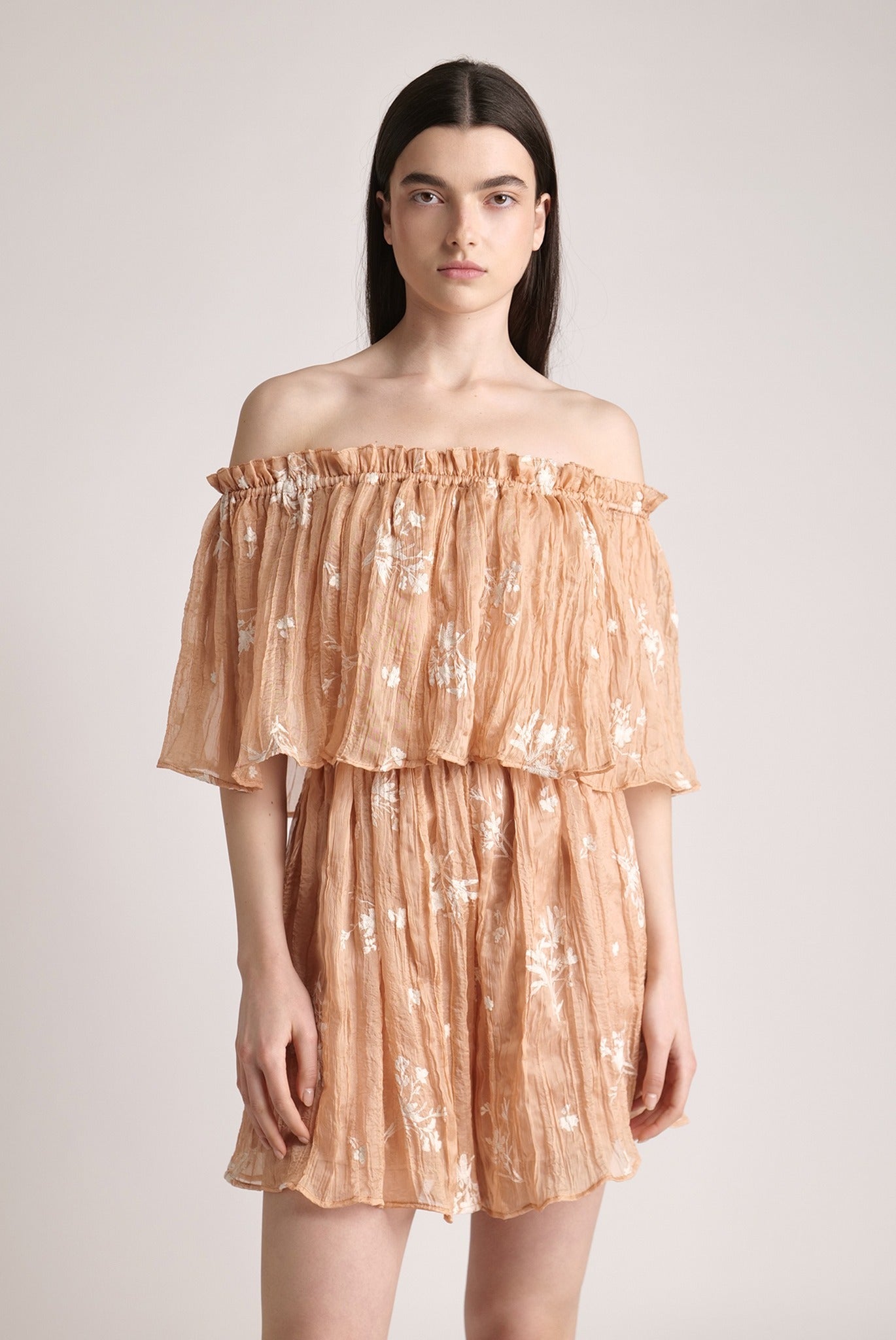 SABINA MUSAYEV - pleated_chiffon_w_embroidery_blush_spring_24