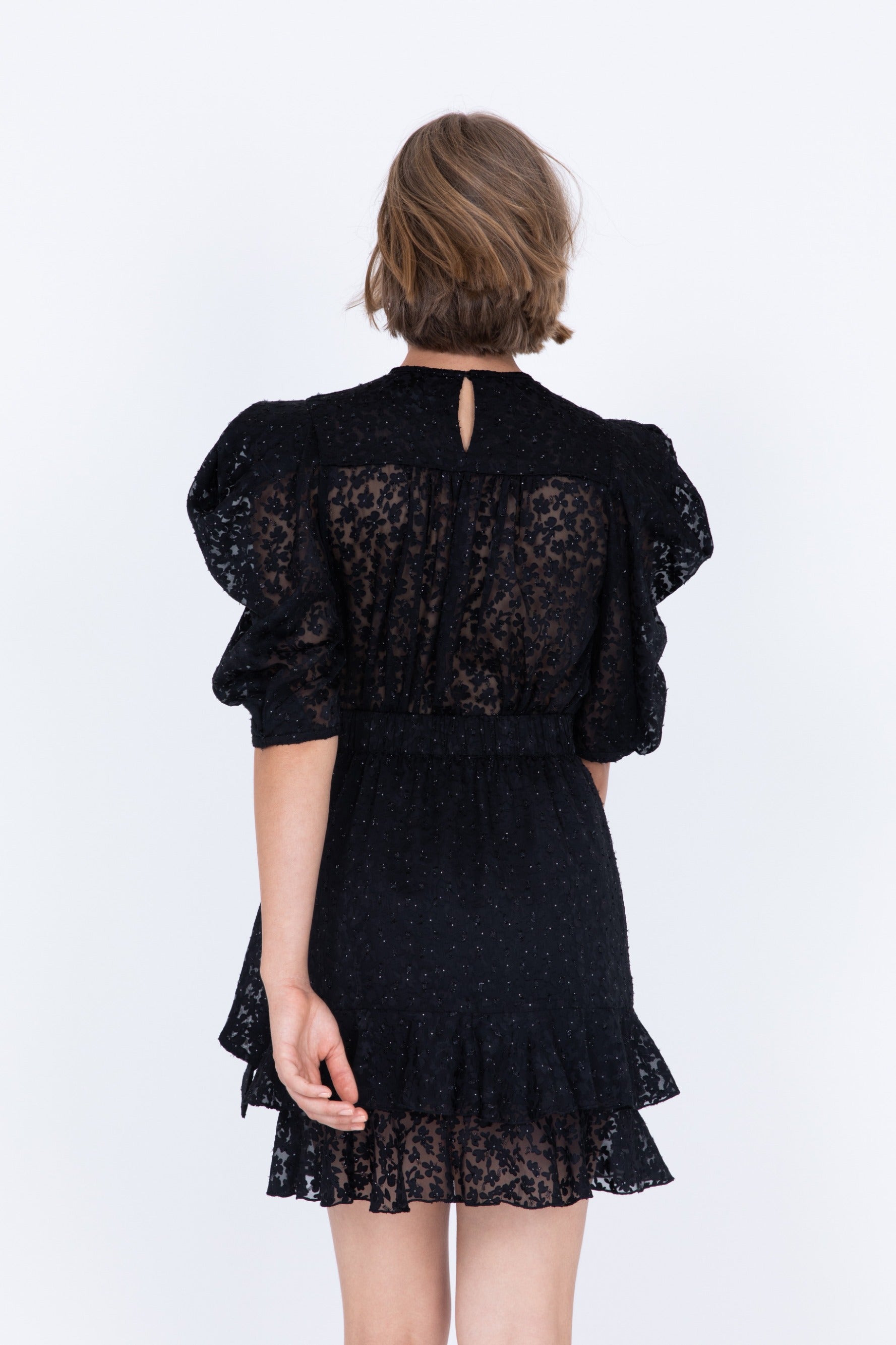 SABINA MUSAYEV - floral_organza_black_ss_21