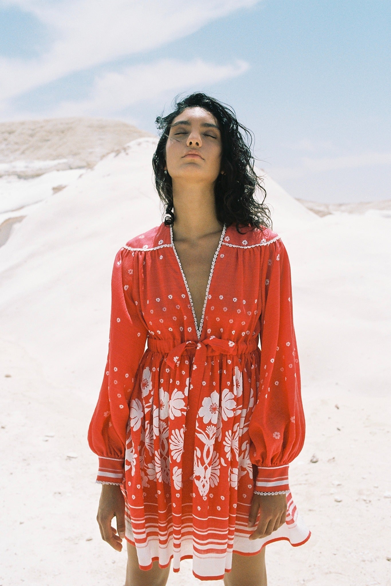 SABINA MUSAYEV - floral_bandana_red_print_summer_24