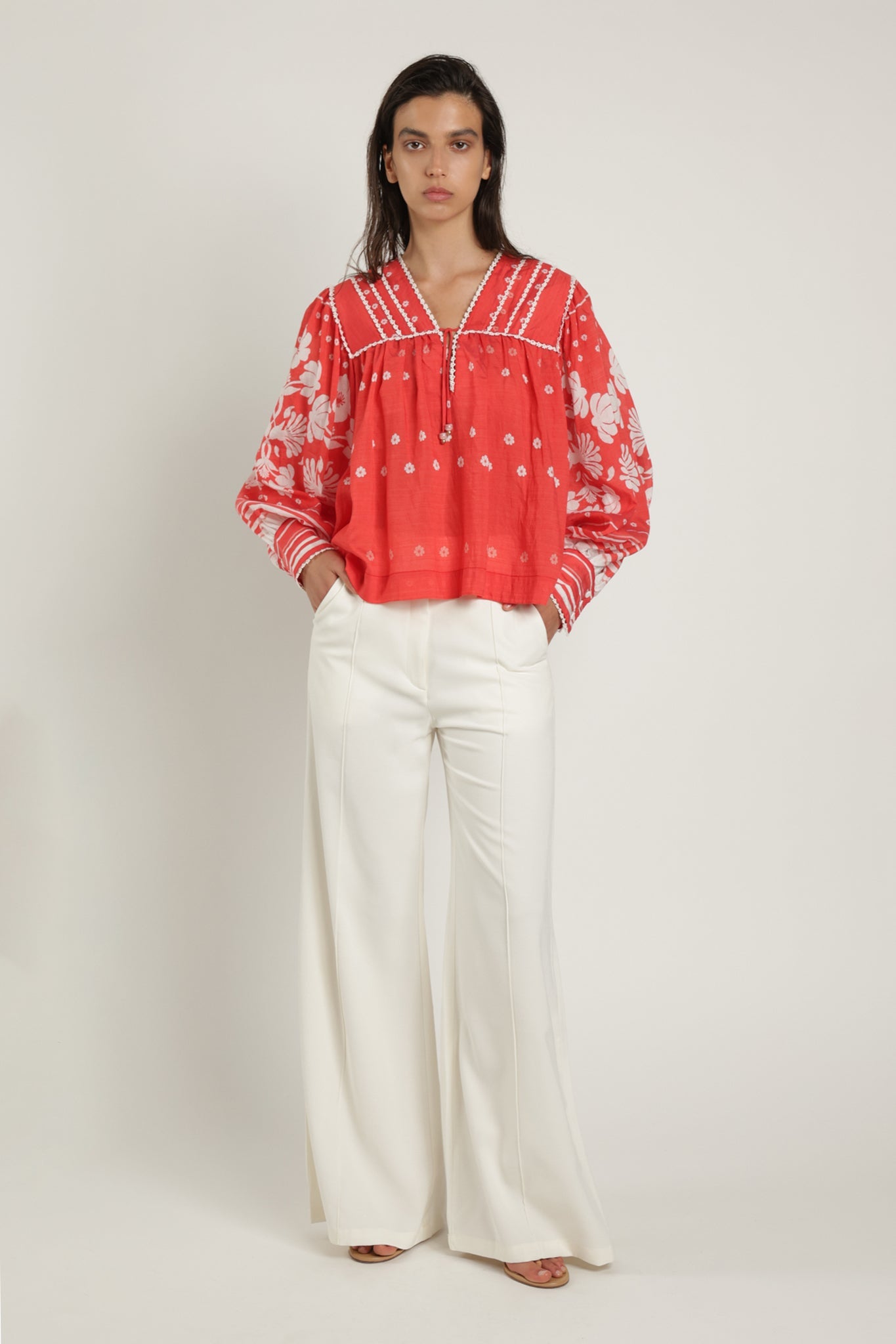 SABINA MUSAYEV - floral_bandana_red_print_summer_24