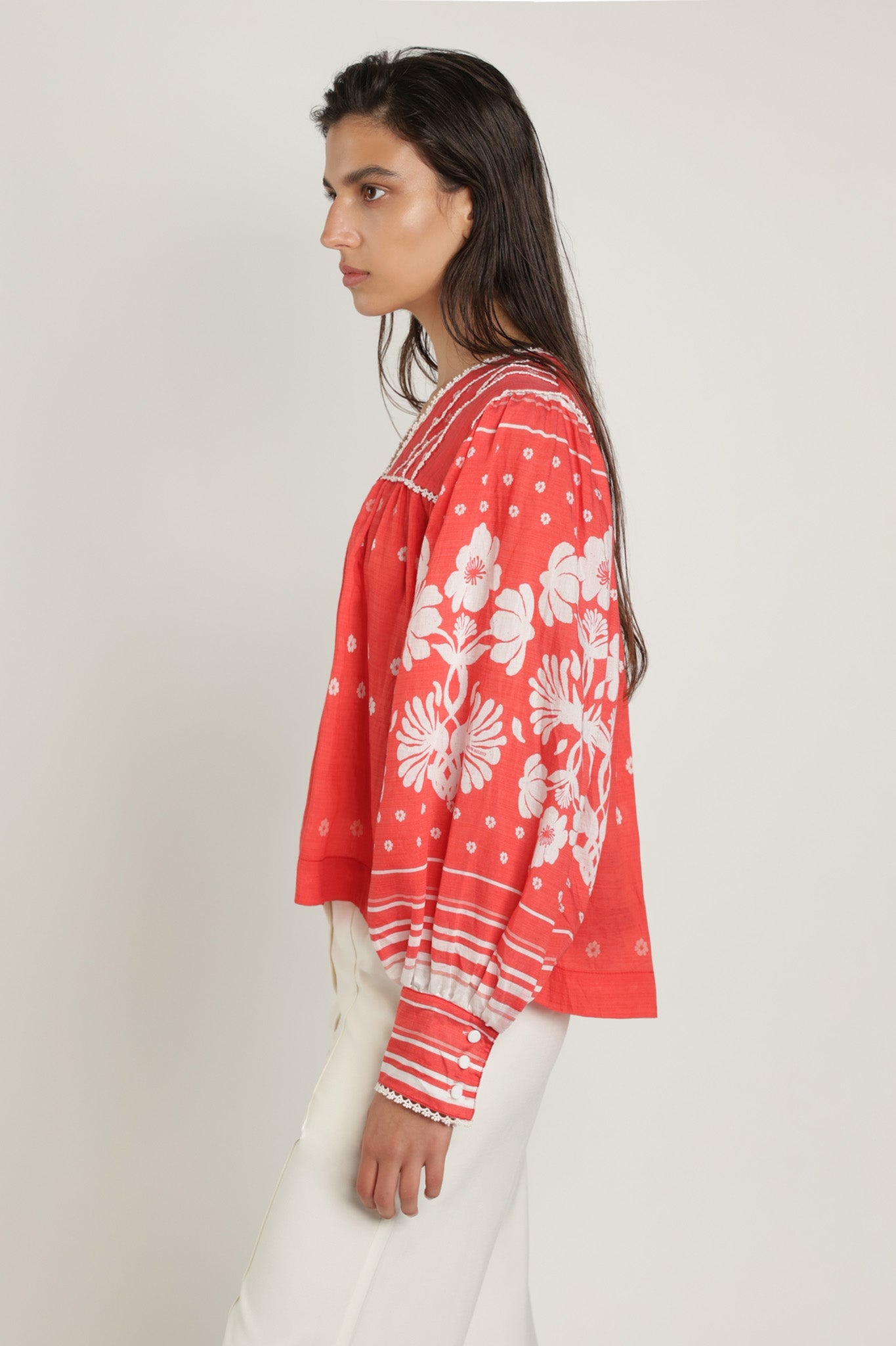 SABINA MUSAYEV - floral_bandana_red_print_summer_24