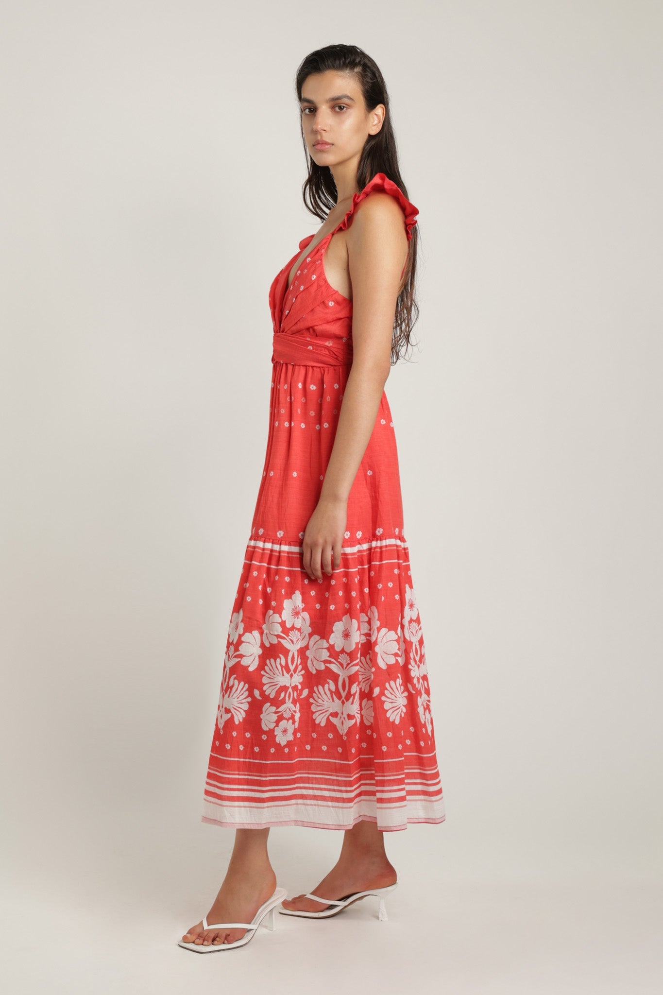 SABINA MUSAYEV - floral_bandana_red_print_summer_24