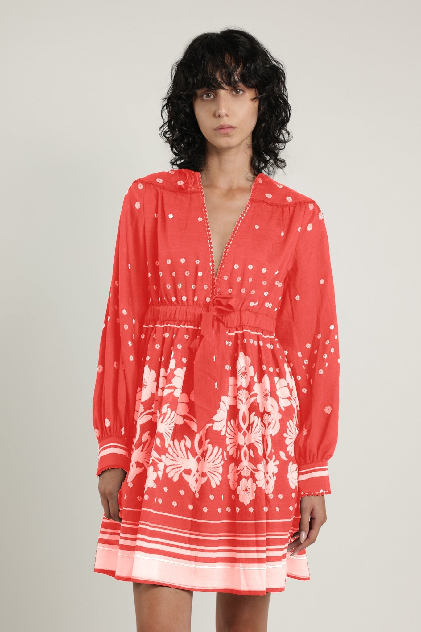 SABINA MUSAYEV - floral_bandana_red_print_summer_24