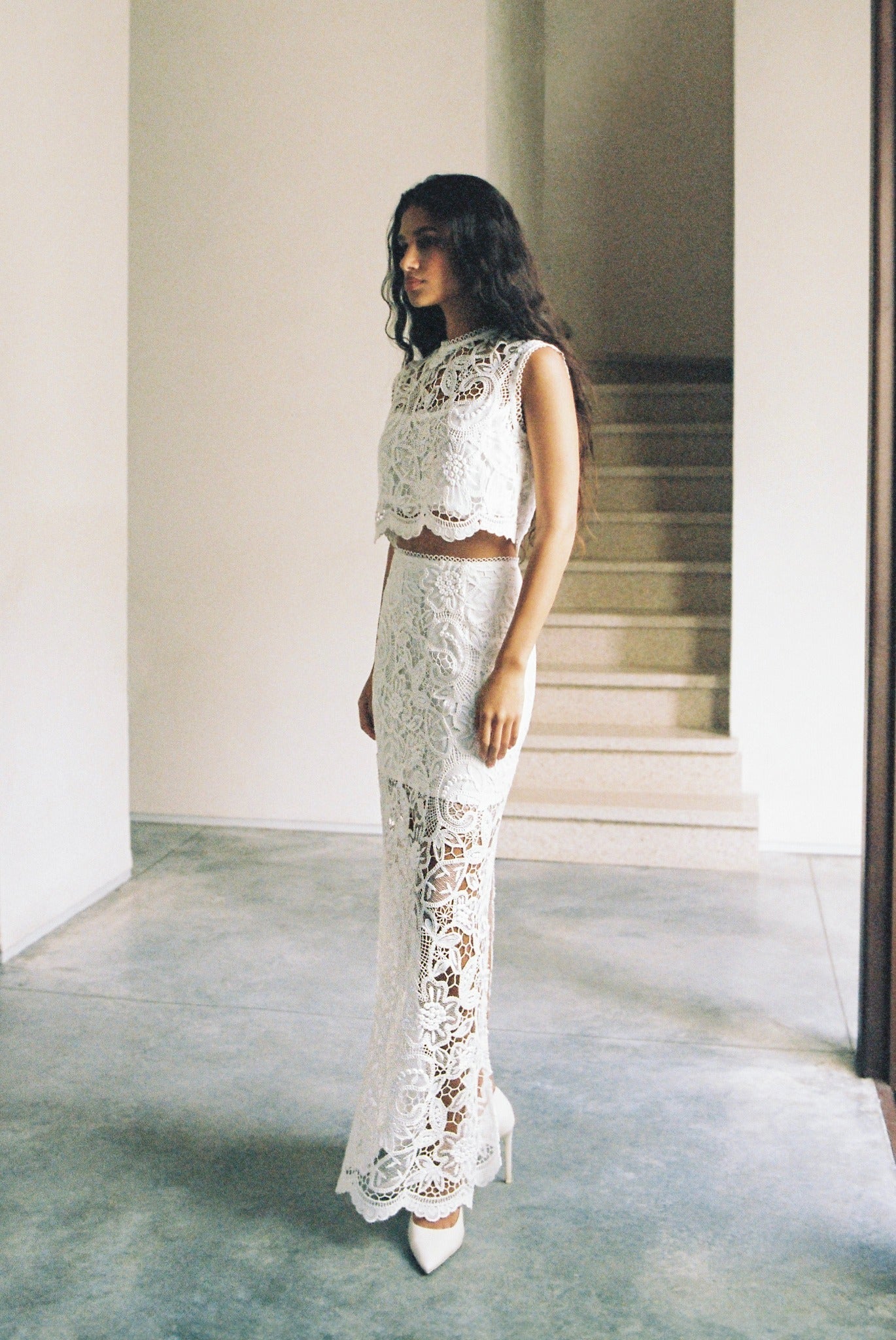 SABINA MUSAYEV - lace_off_white_braidal_ss_24