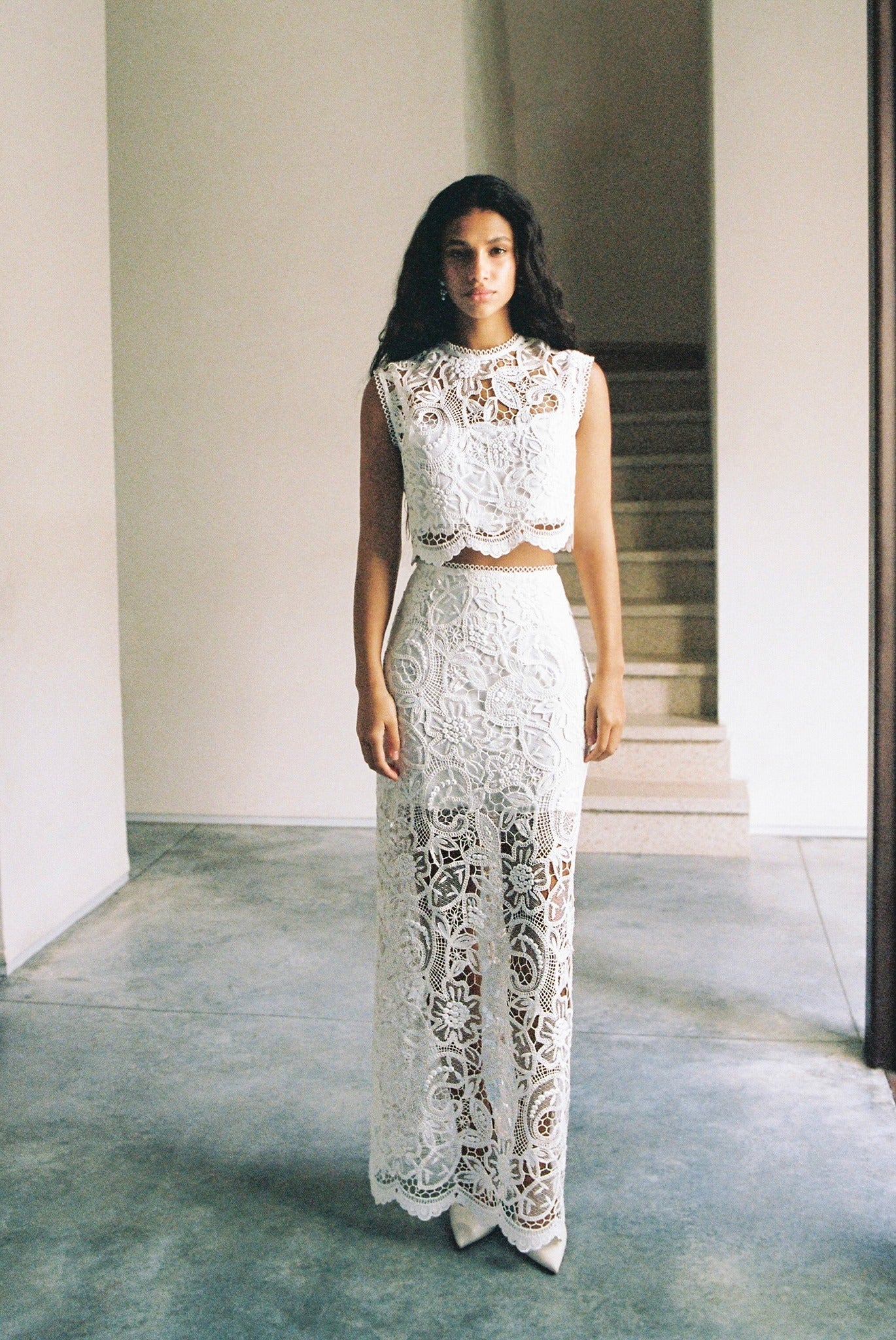 SABINA MUSAYEV - lace_off_white_braidal_ss_24