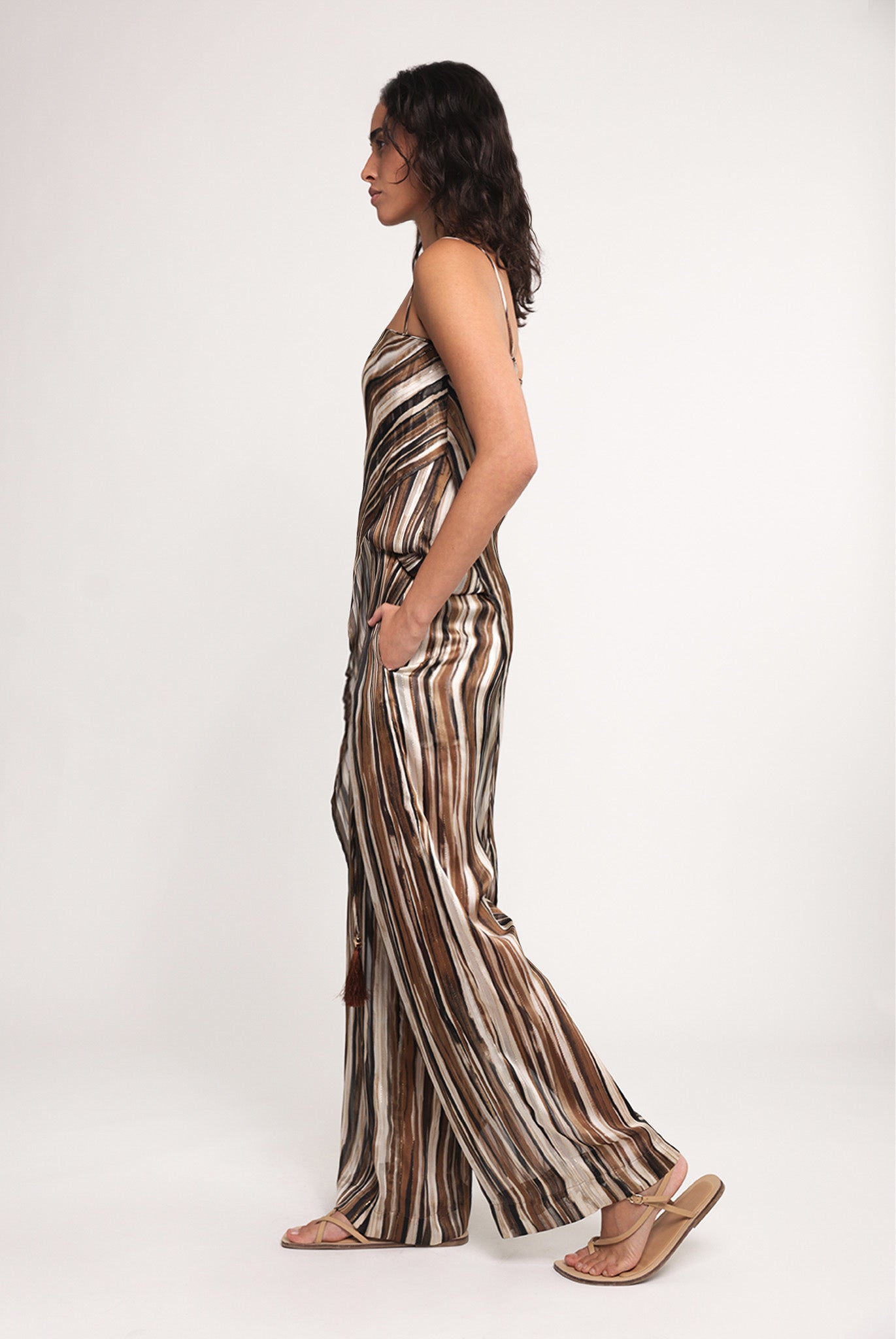 SABINA MUSAYEV - stripe_print_brown_print_spring_25