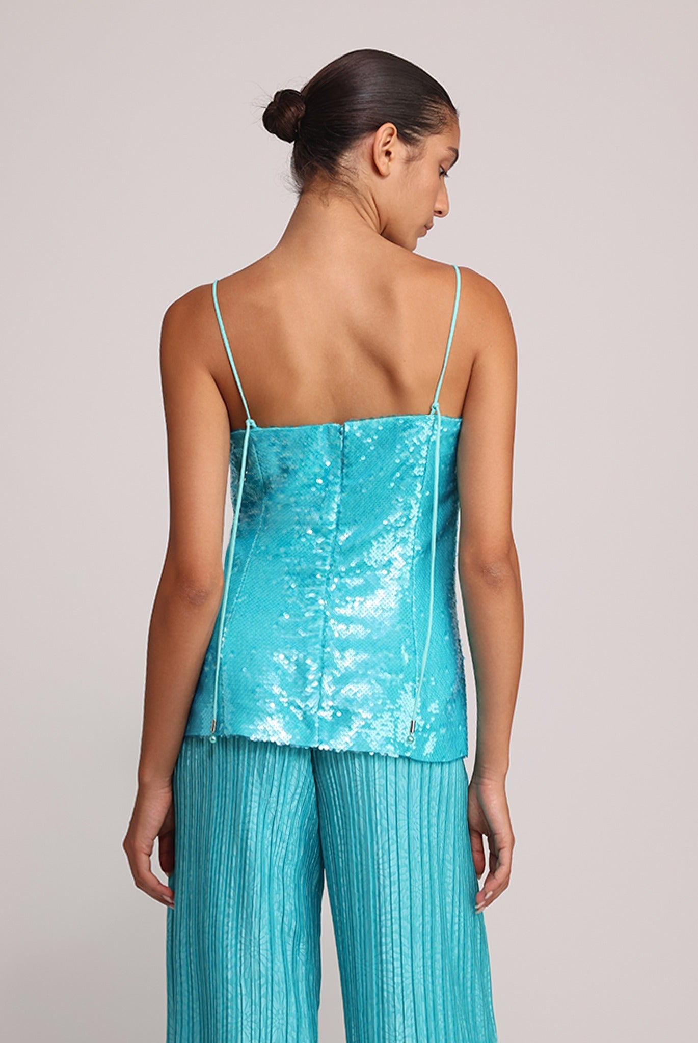 SABINA MUSAYEV - sequins_on_chiffon_turquoise_summer_25