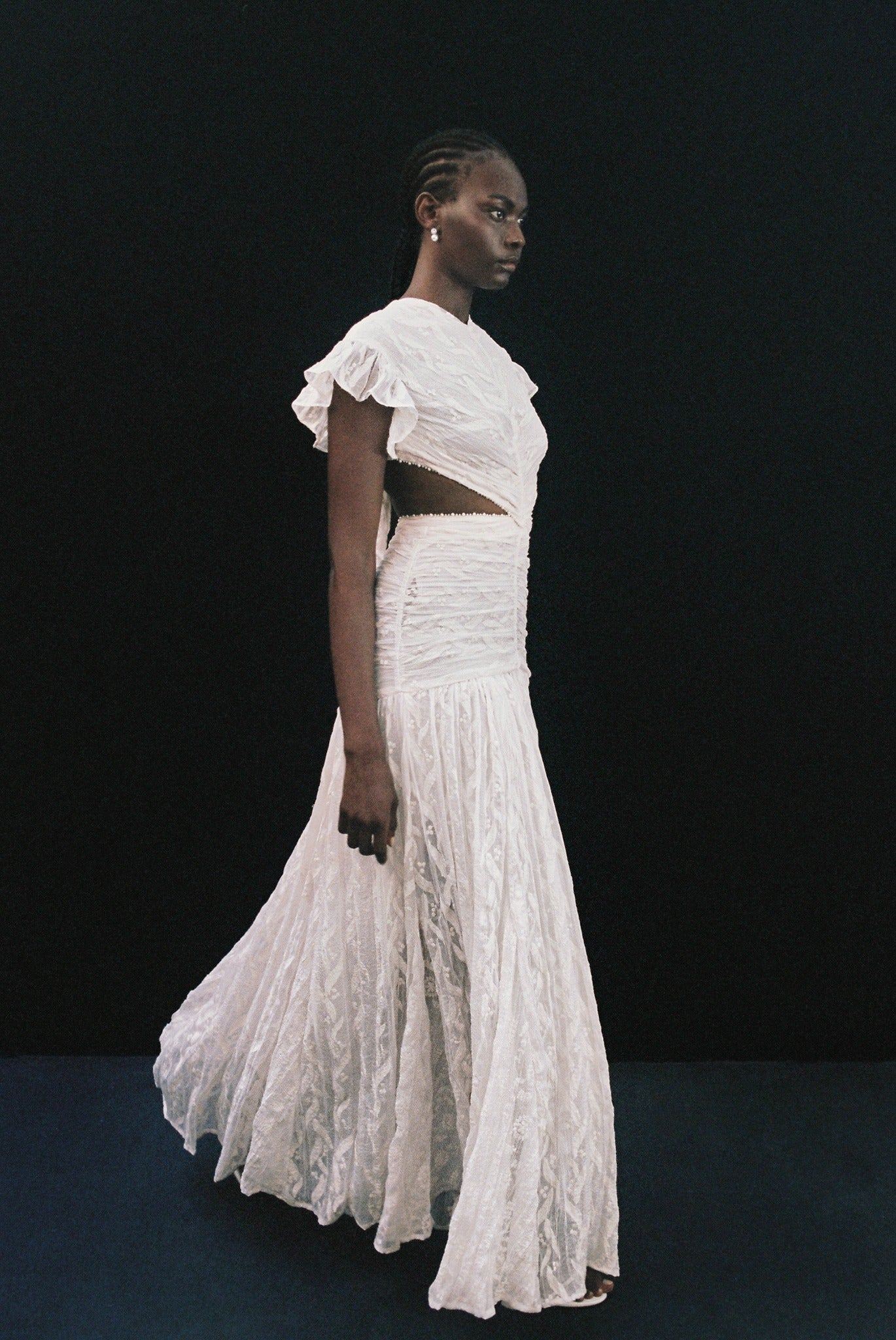 SABINA MUSAYEV - pleated_chiffon_w._floral_emb_ivory_bridal_25