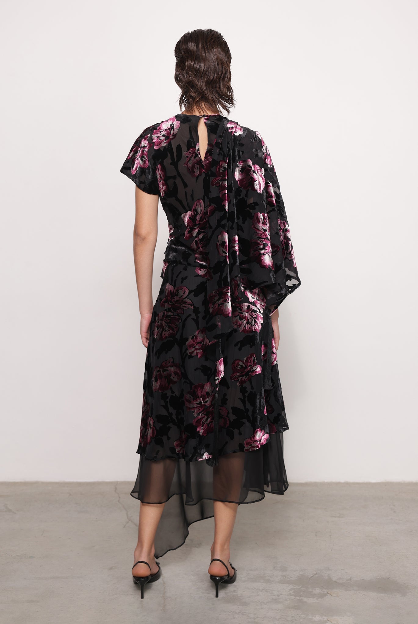 SABINA MUSAYEV - floral_devore_black_fw_25_26
