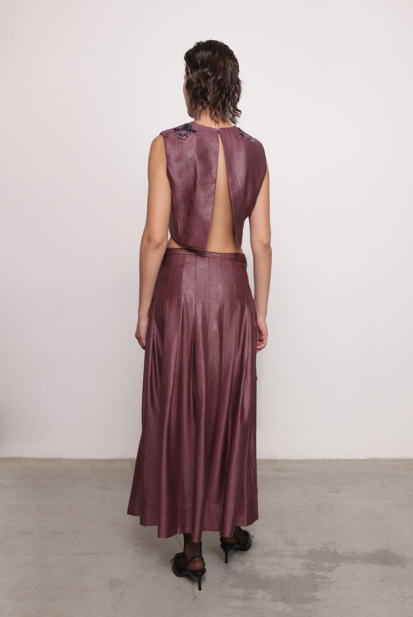 SABINA MUSAYEV - rayon_w._lurex_blend_cherry_fw_25_26