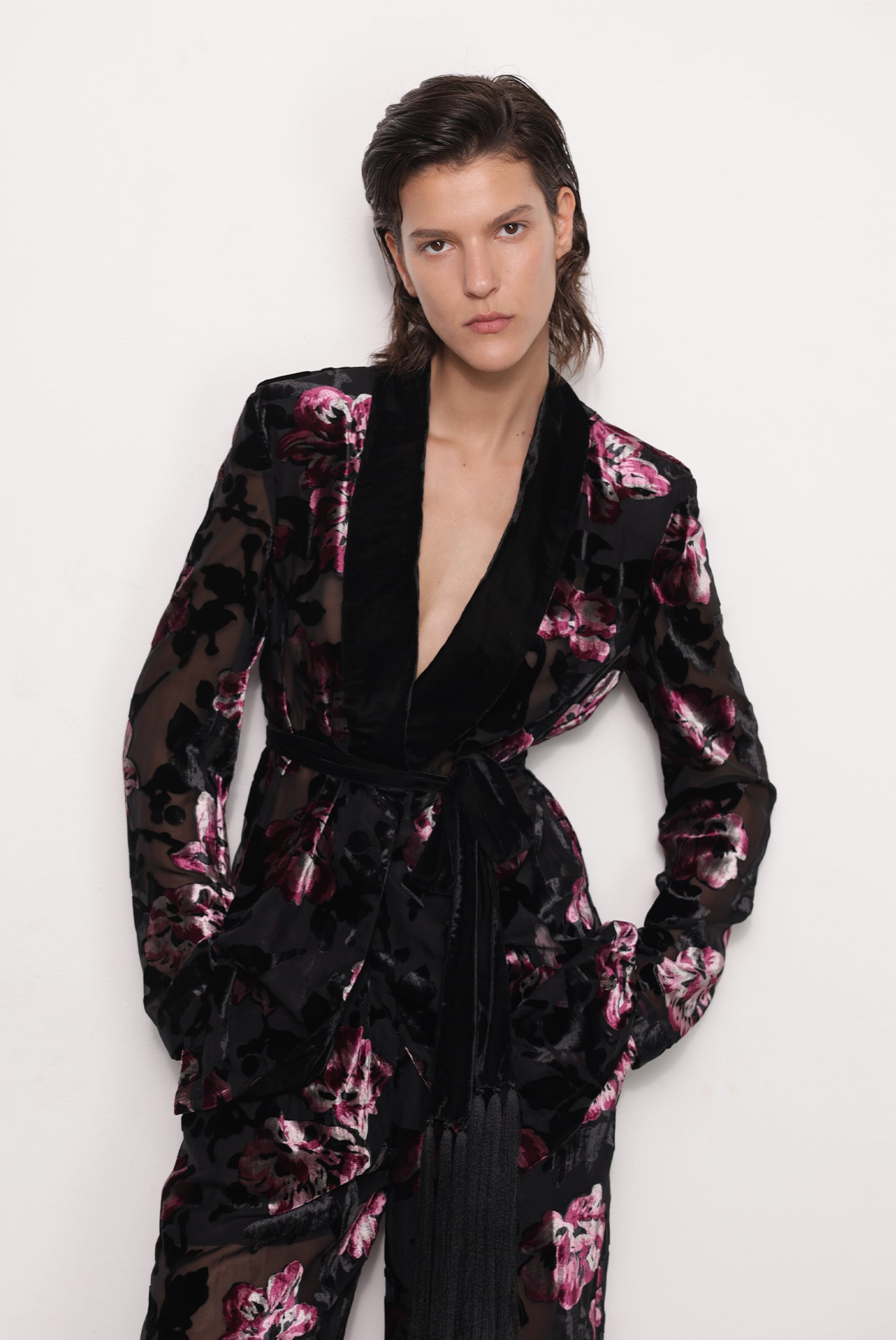 SABINA MUSAYEV - floral_devore_black_fw_25_26