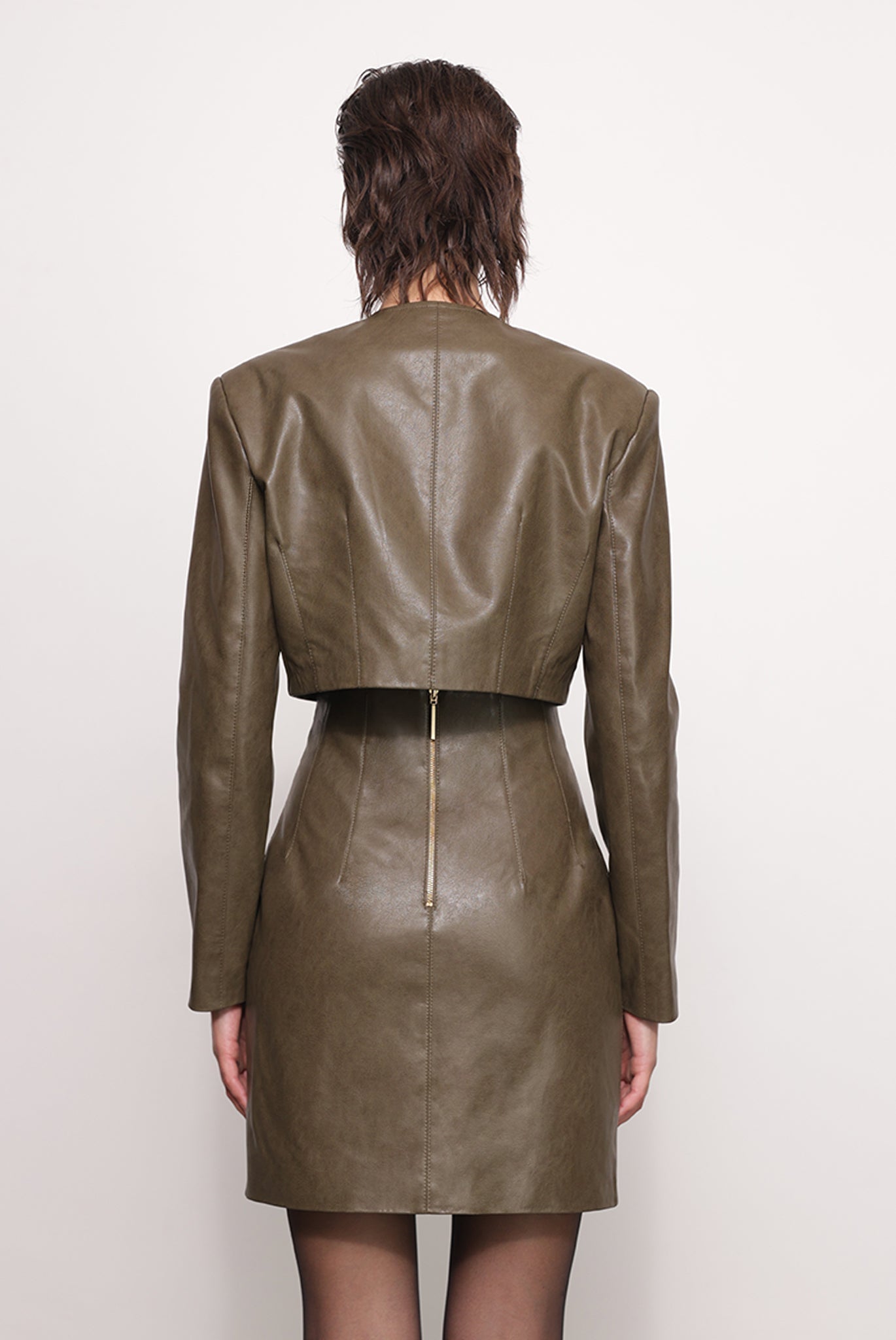 SABINA MUSAYEV - vegan_lether_dark_khaki_fw_25_26