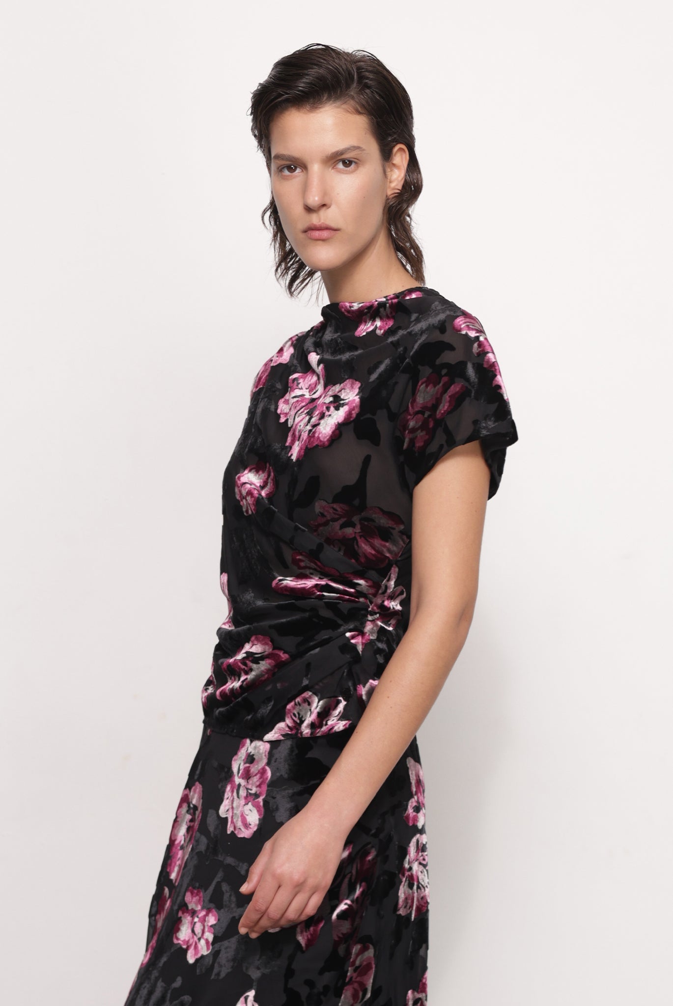 SABINA MUSAYEV - floral_devore_black_fw_25_26
