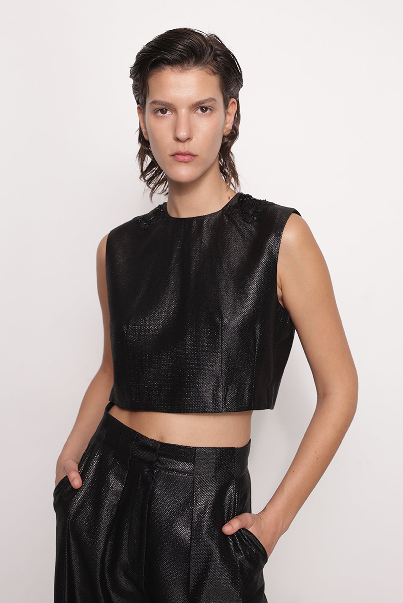 SABINA MUSAYEV - rayon_w._lurex_blend_black_fw_25_26