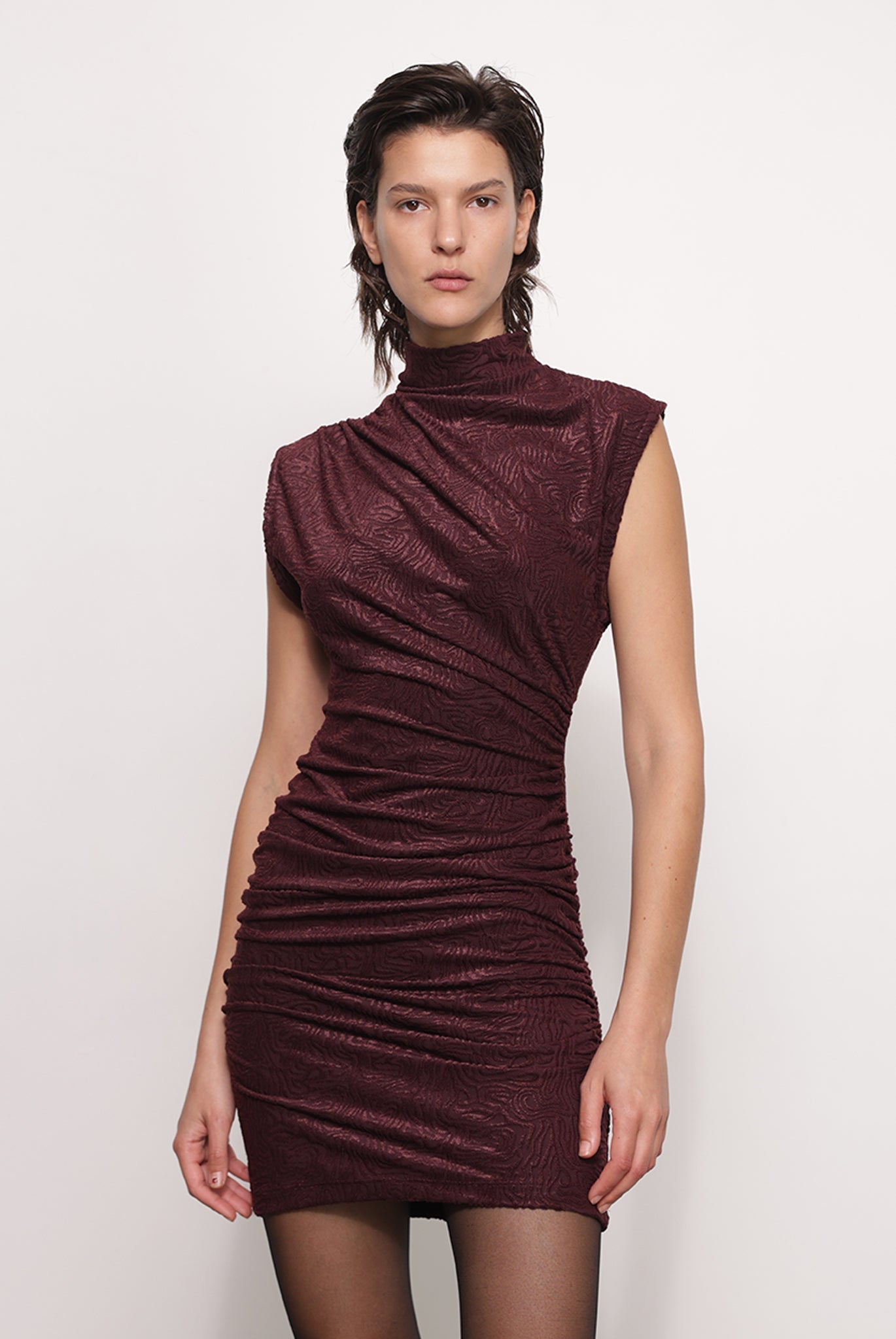 SABINA MUSAYEV - textured_knit_bordeaux_fw_25_26