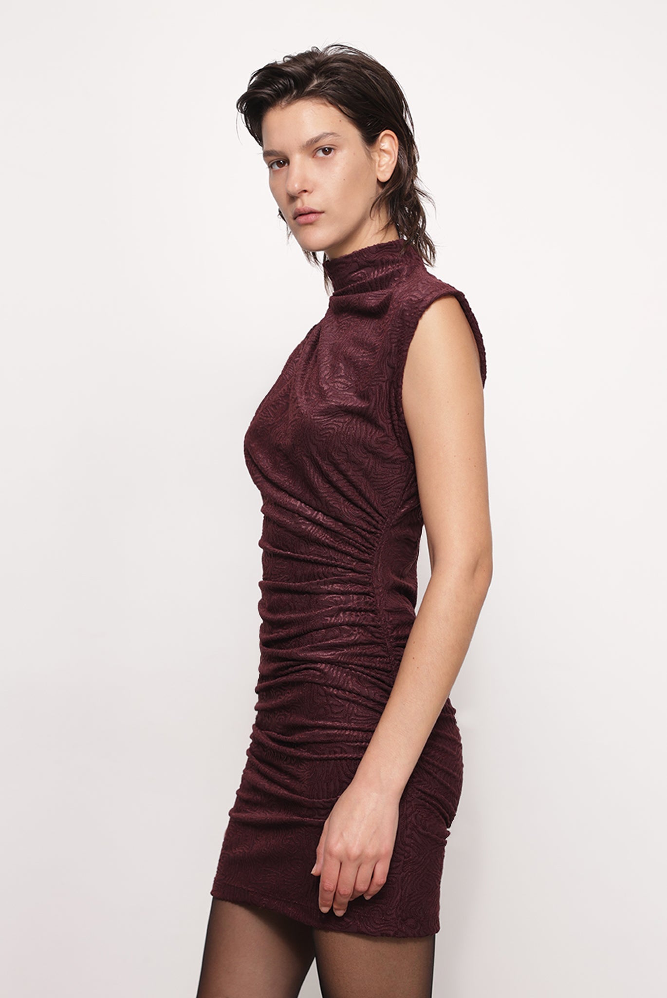 SABINA MUSAYEV - textured_knit_bordeaux_fw_25_26