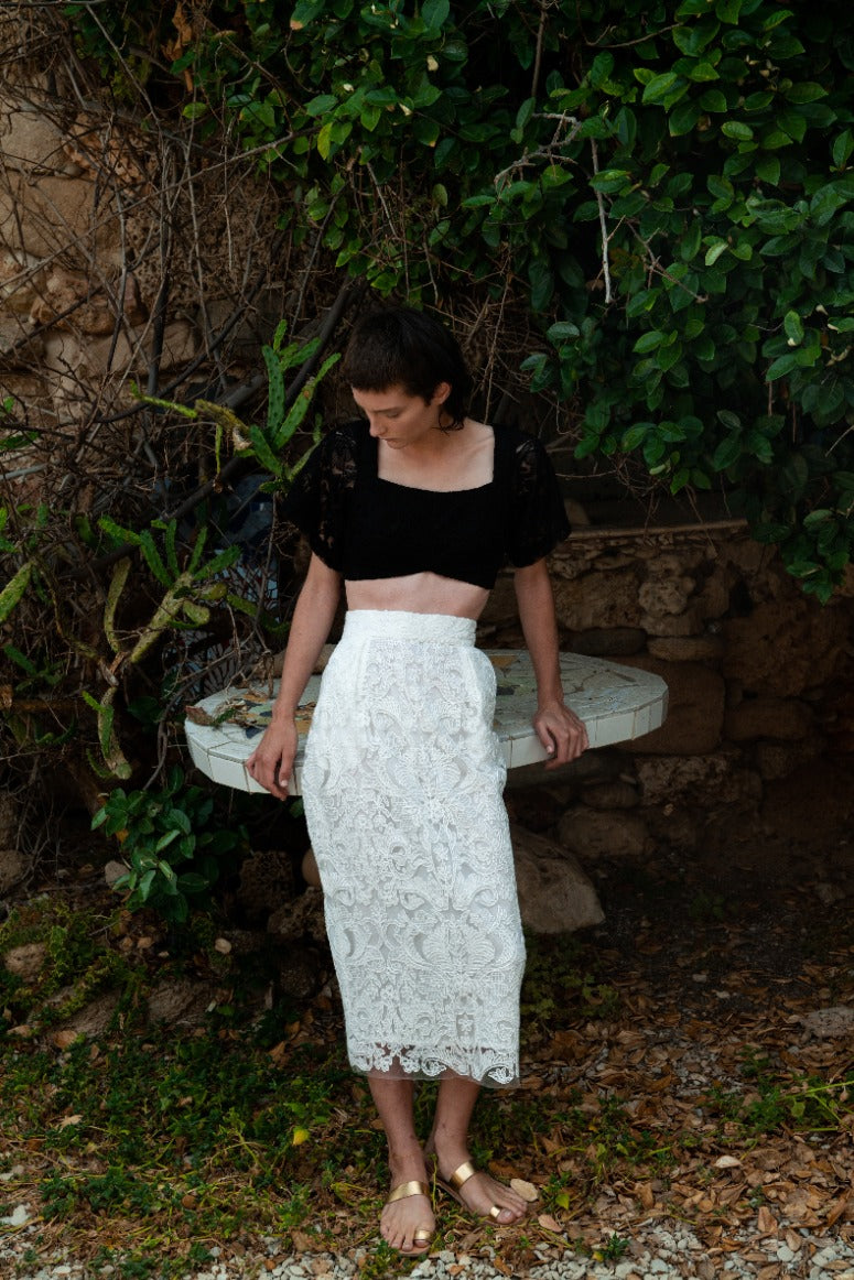 SABINA MUSAYEV - cotton_lace_black_ss_21