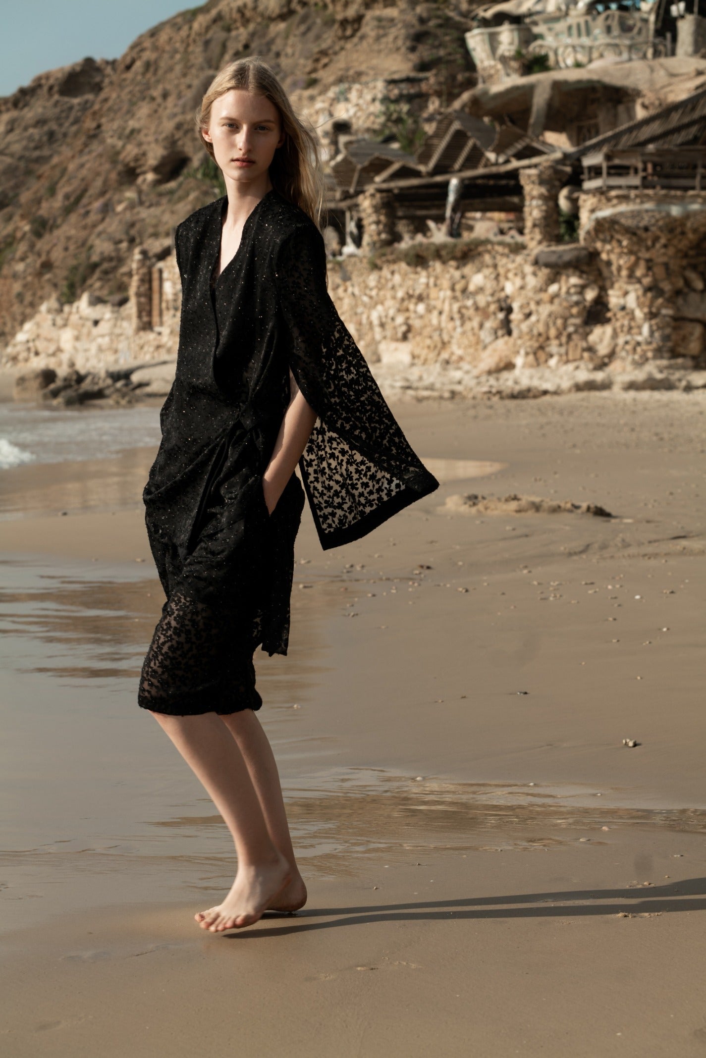 SABINA MUSAYEV - floral_organza_black_ss_21