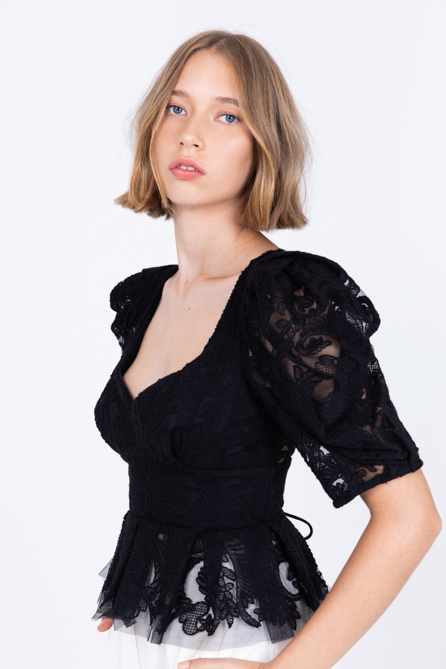 SABINA MUSAYEV - cotton_lace_black_ss_21