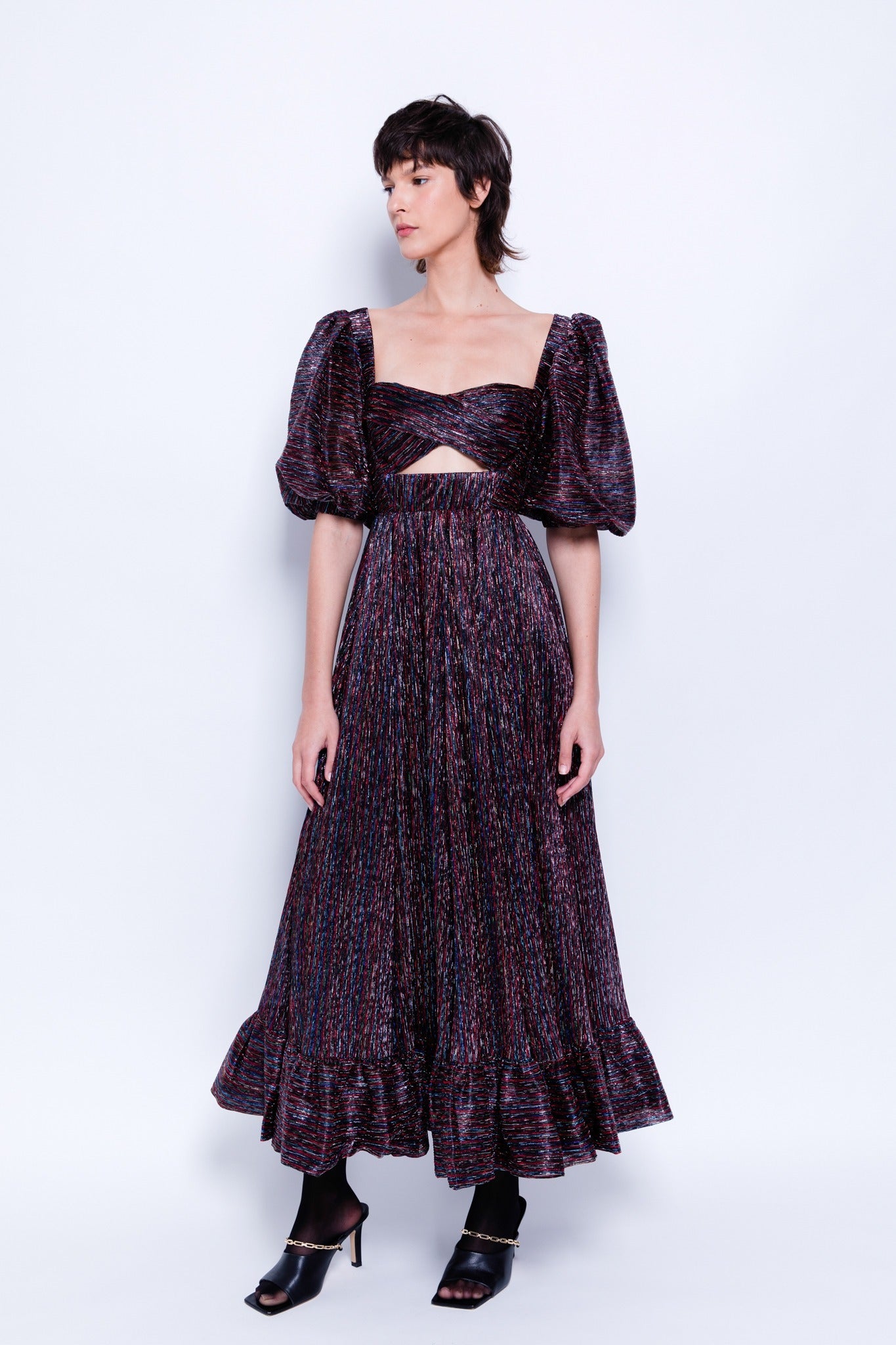 SABINA MUSAYEV - lurex_knit_w_foil_black_foil