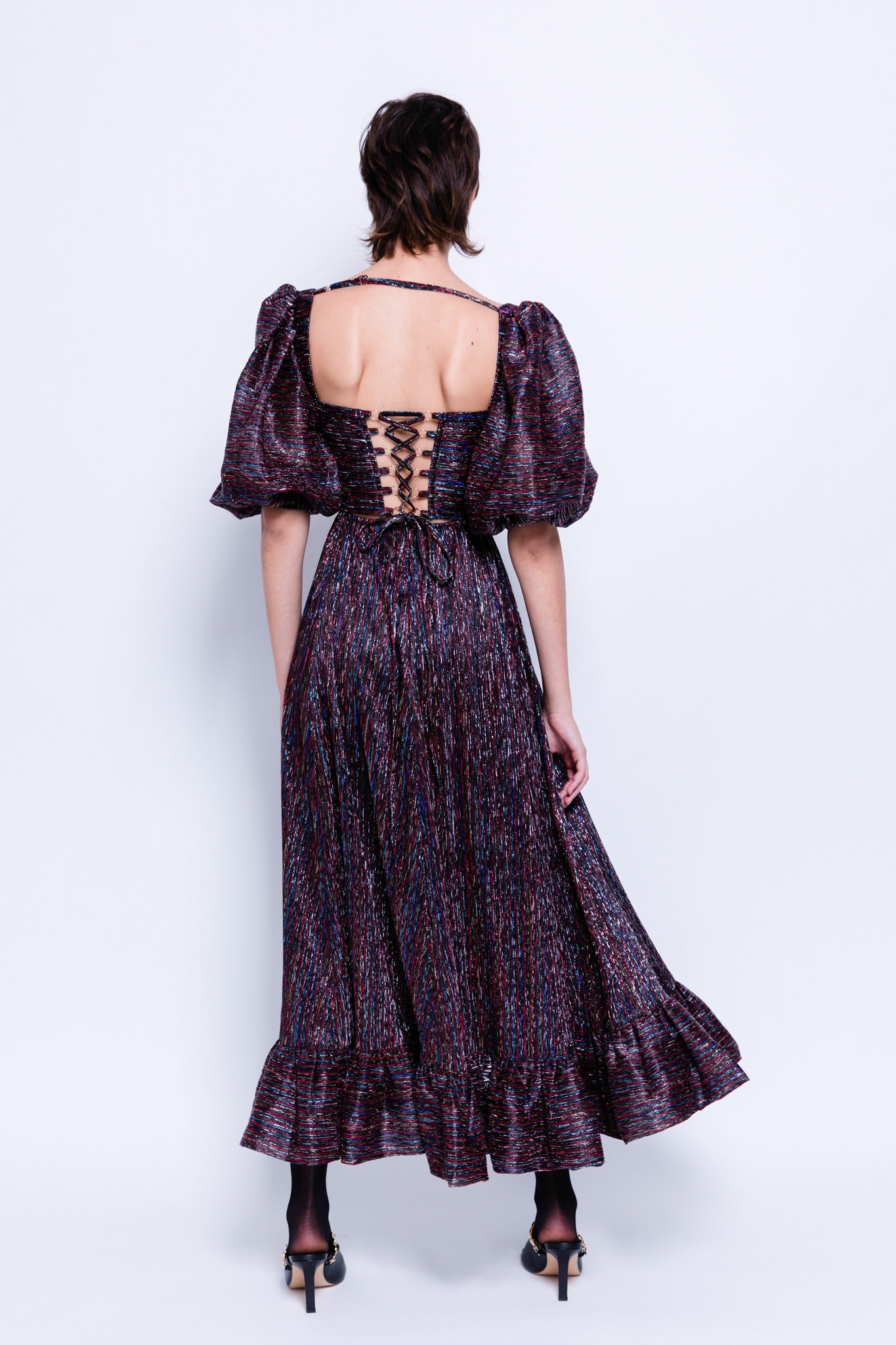 SABINA MUSAYEV - lurex_knit_w_foil_black_foil