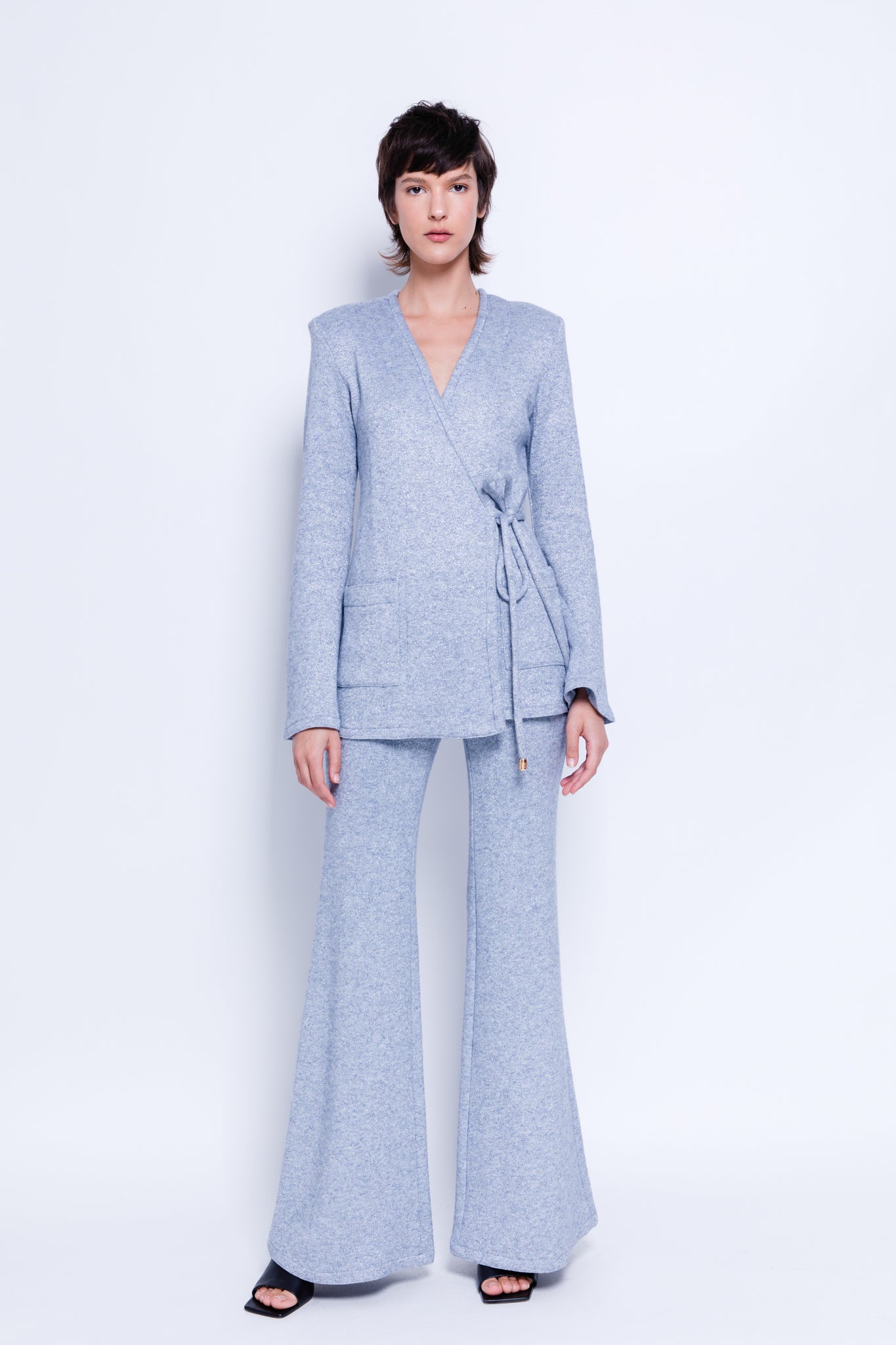 SABINA MUSAYEV - double_lurex_knit_light_blue