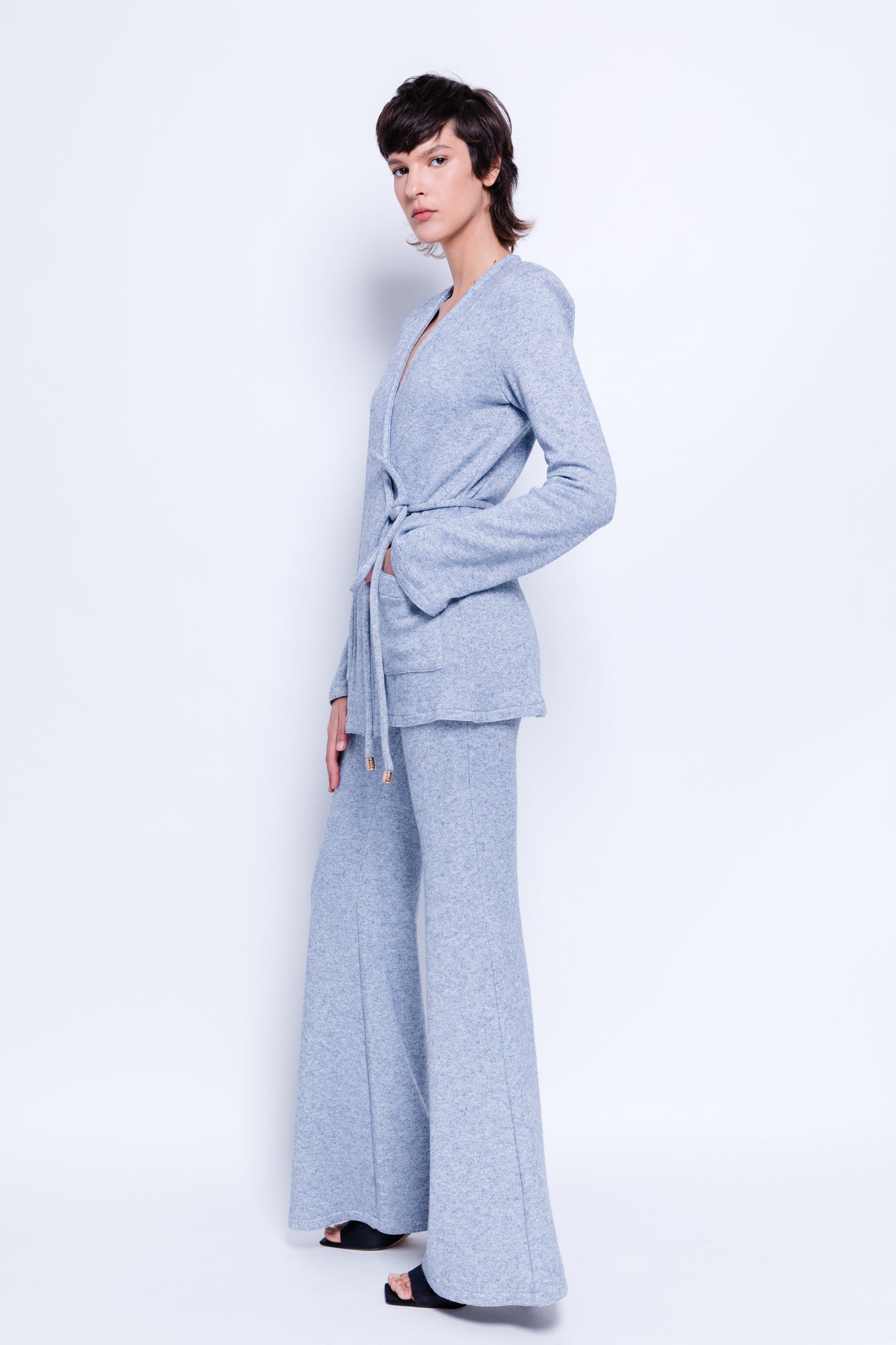 SABINA MUSAYEV - double_lurex_knit_light_blue