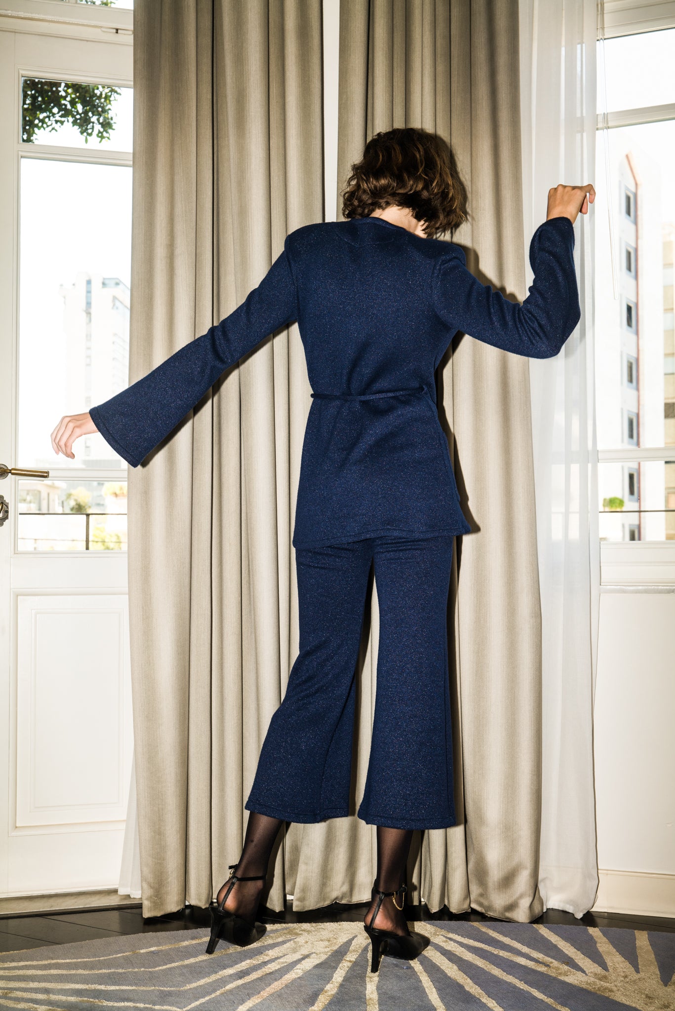 SABINA MUSAYEV - double_lurex_knit_navy