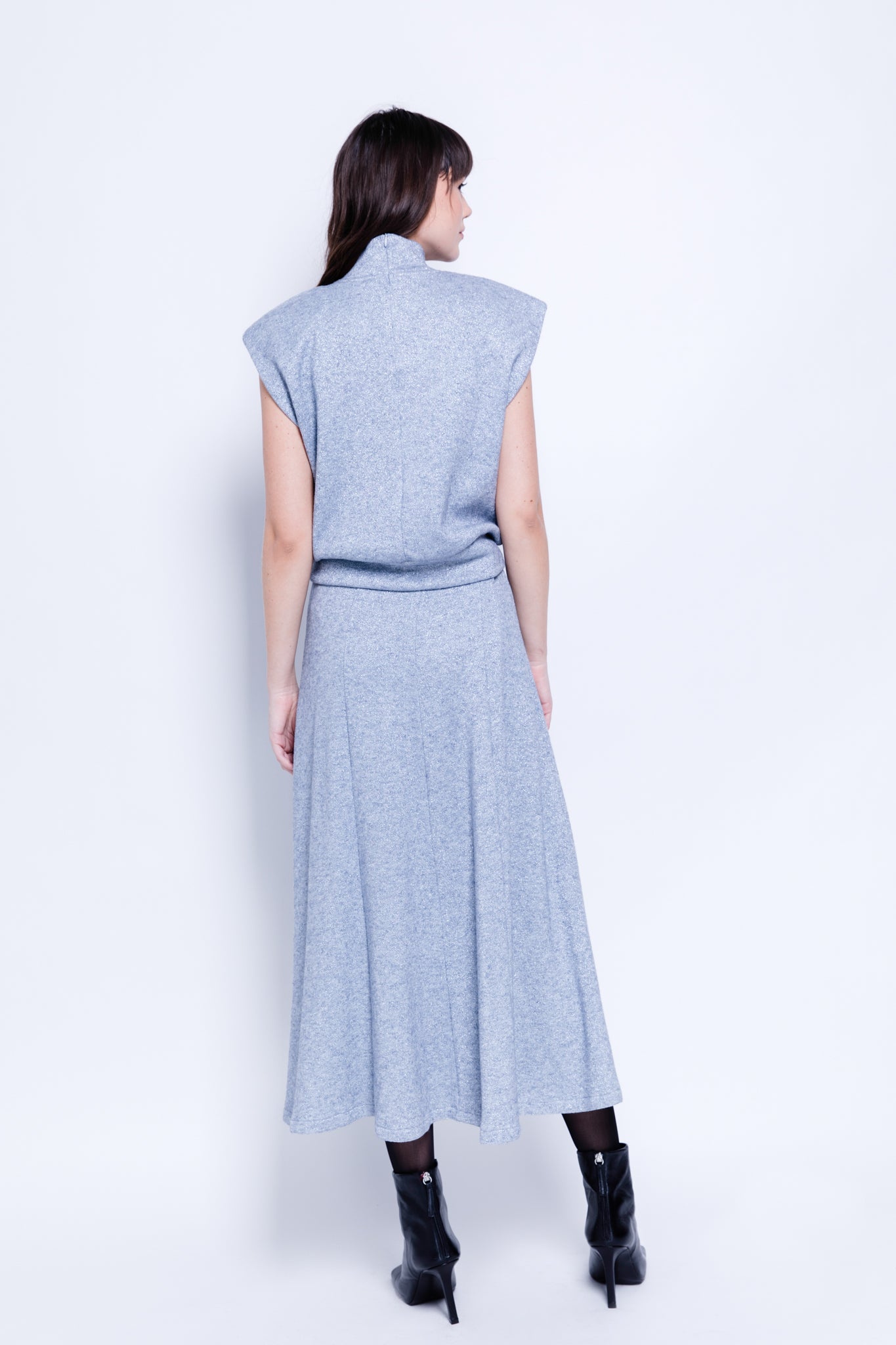 SABINA MUSAYEV - double_lurex_knit_light_blue