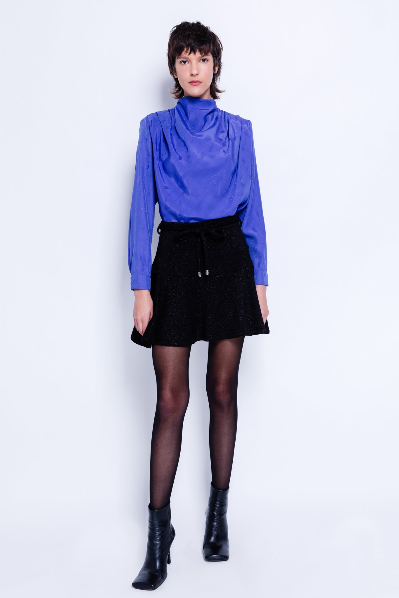 SABINA MUSAYEV - double_lurex_knit_black