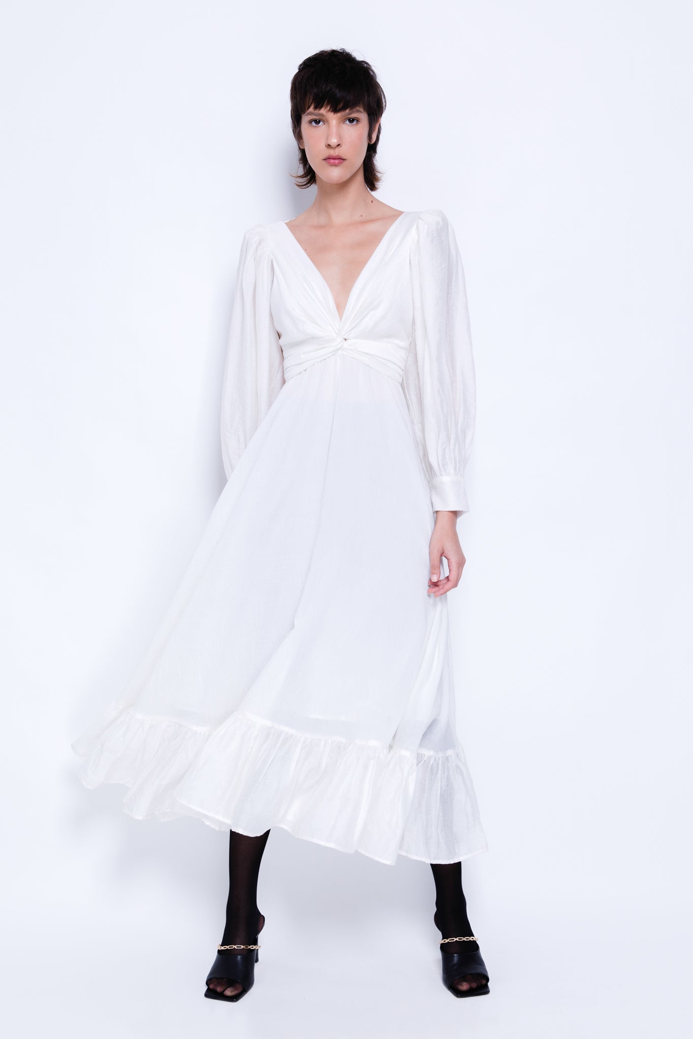SABINA MUSAYEV - woven_viscose_blend_off_white