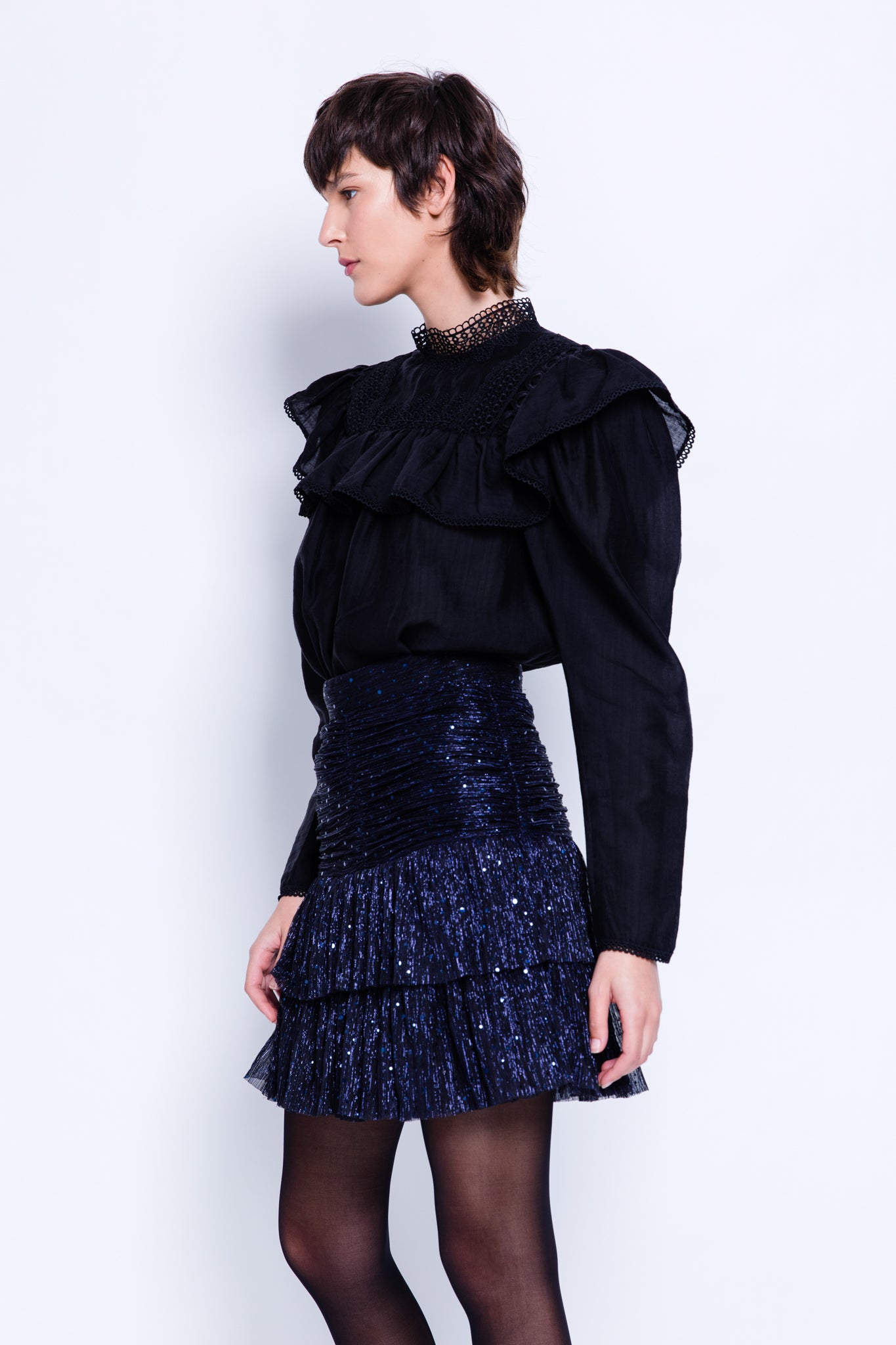 SABINA MUSAYEV - woven_viscose_blend_black