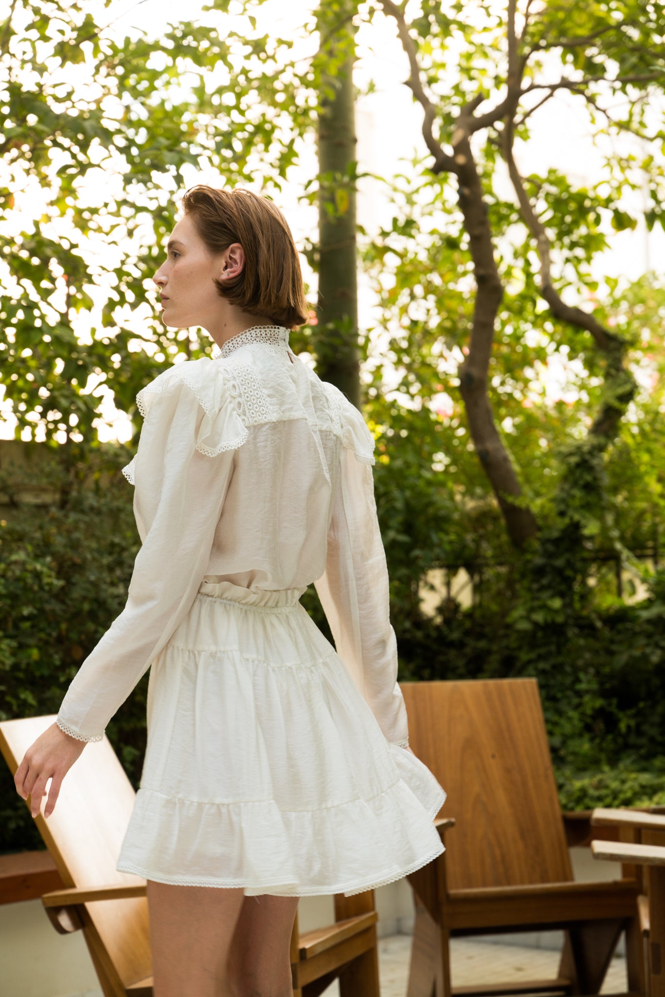 SABINA MUSAYEV - woven_viscose_blend_off_white
